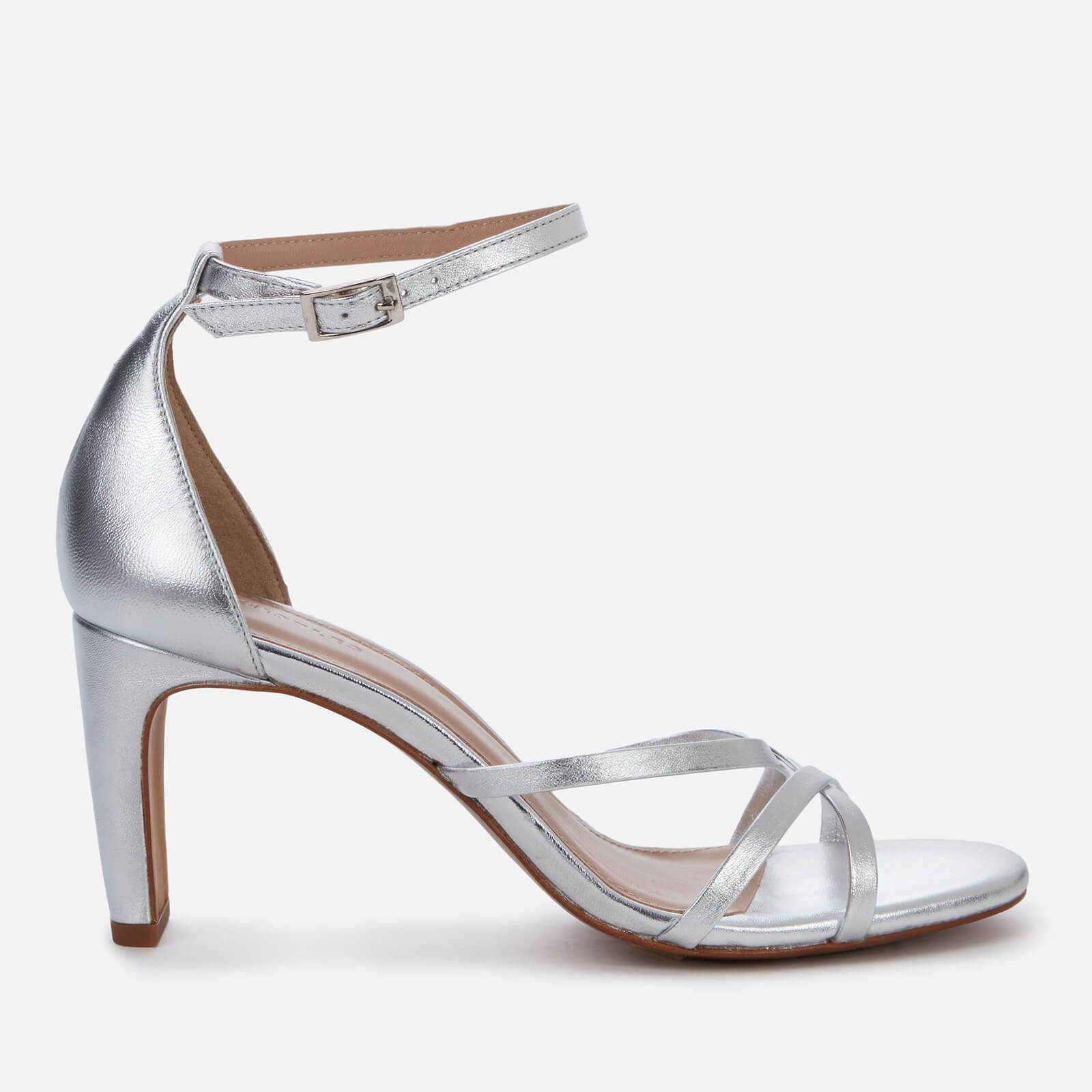 Whistles Women s Hallie Strappy Heeled Sandals Silver Allsole