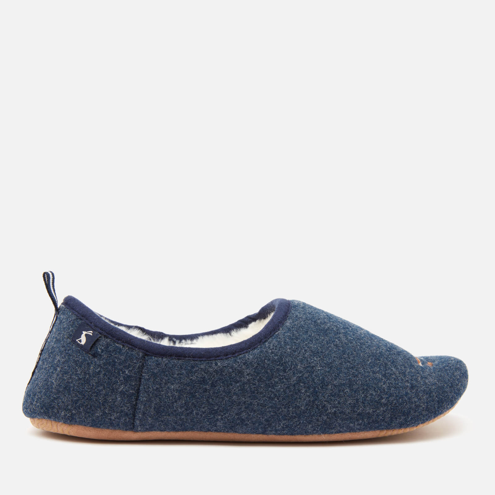 Slippet felt sales mule applique slippers