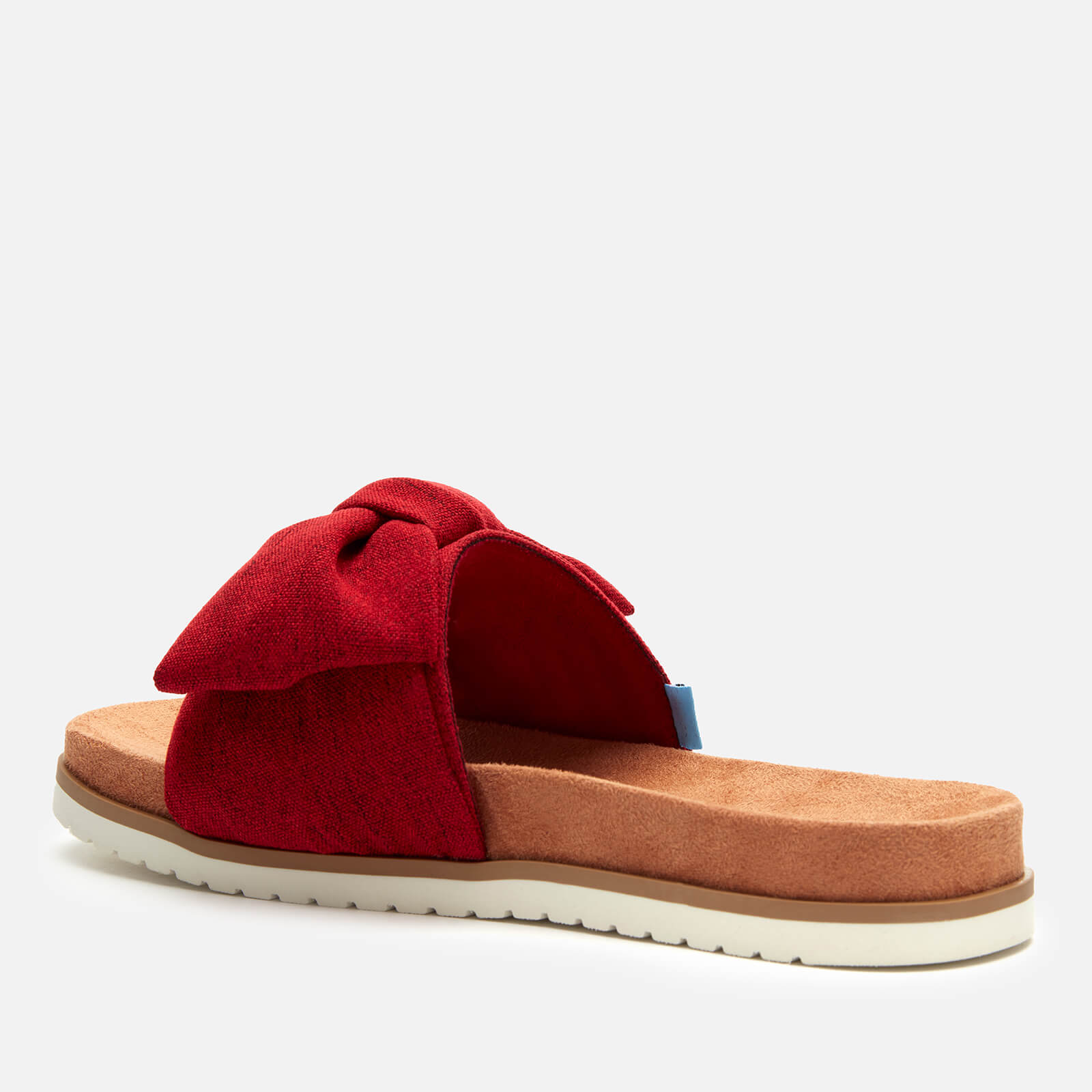Toms red sandals store
