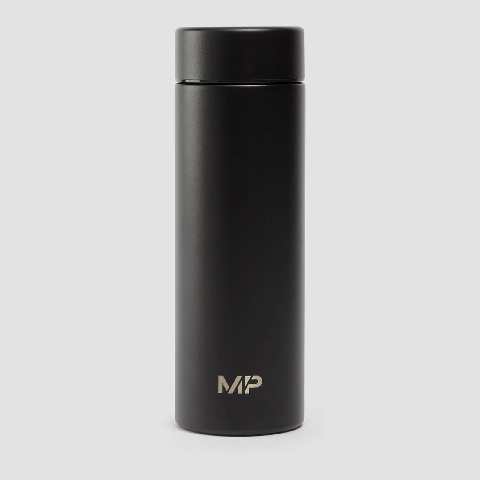 Garrafa de Água Metálica Grande da MP - Preto - 750 ml