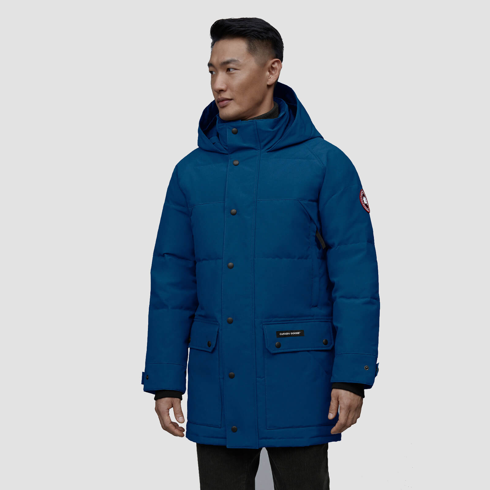 Emory parka admiral blue top