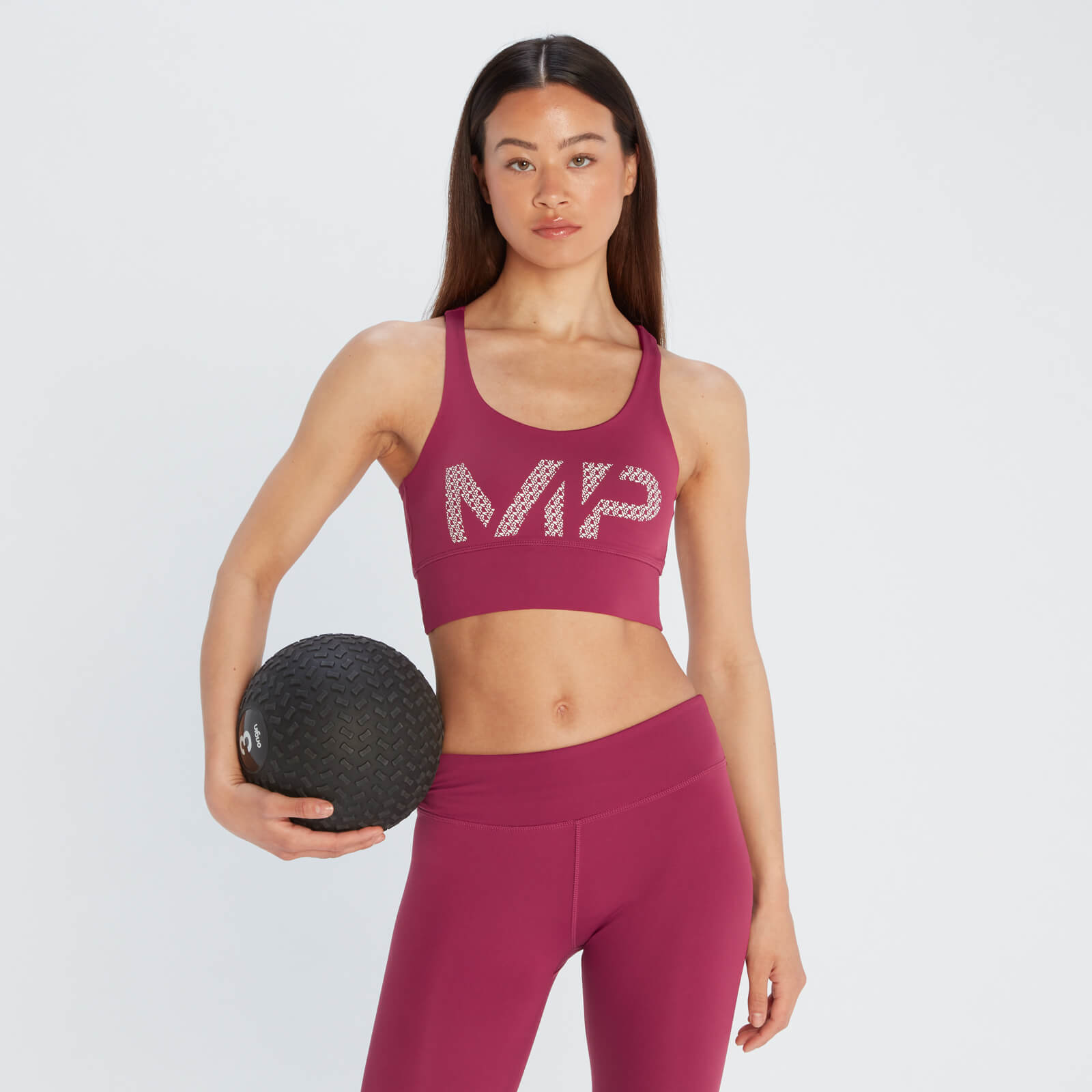 MP Essentials 基礎系列 女士印花訓練內衣 - 梅紫 - XS