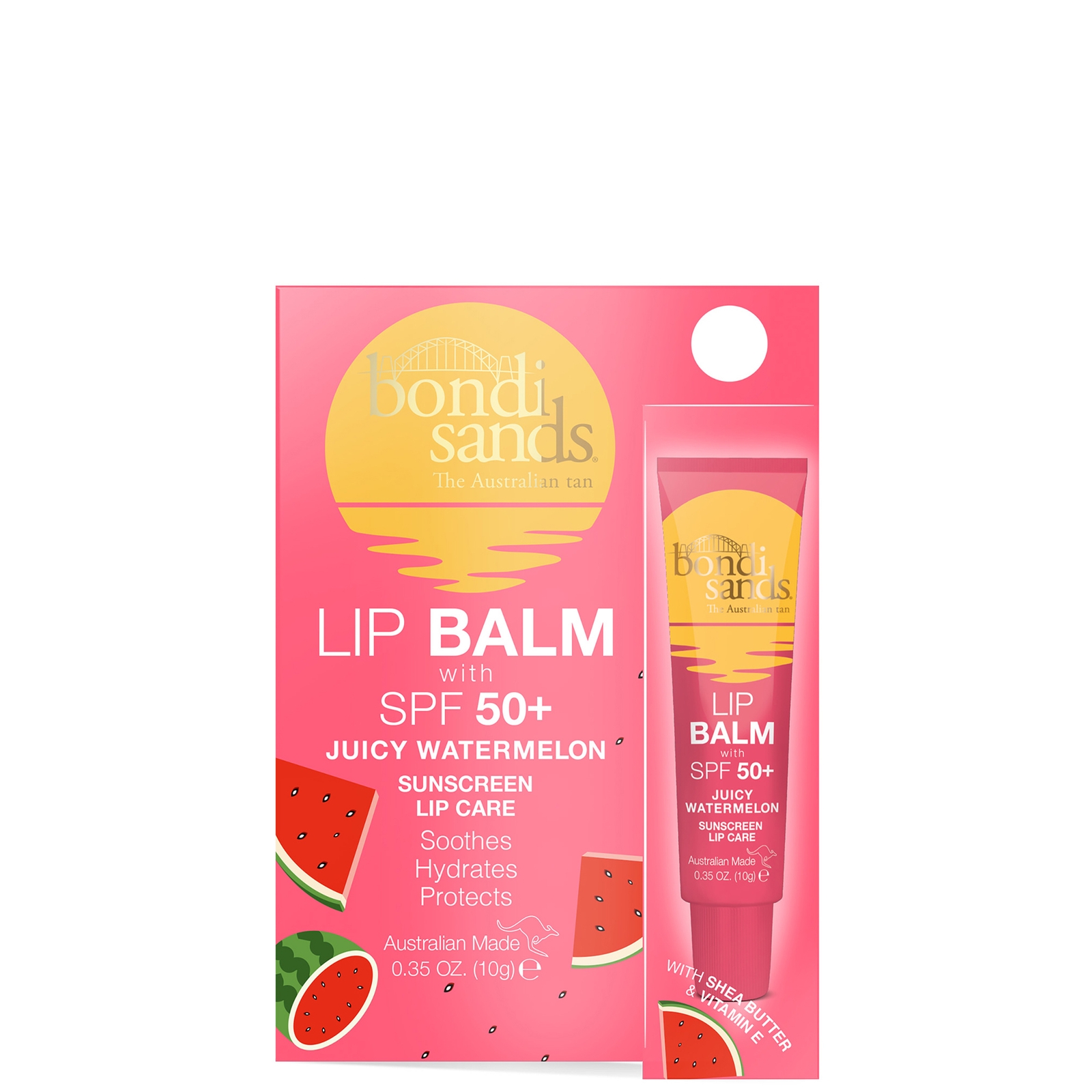 Bondi Sands SPF 50+ Lip Balm - Juicy Watermelon 10g