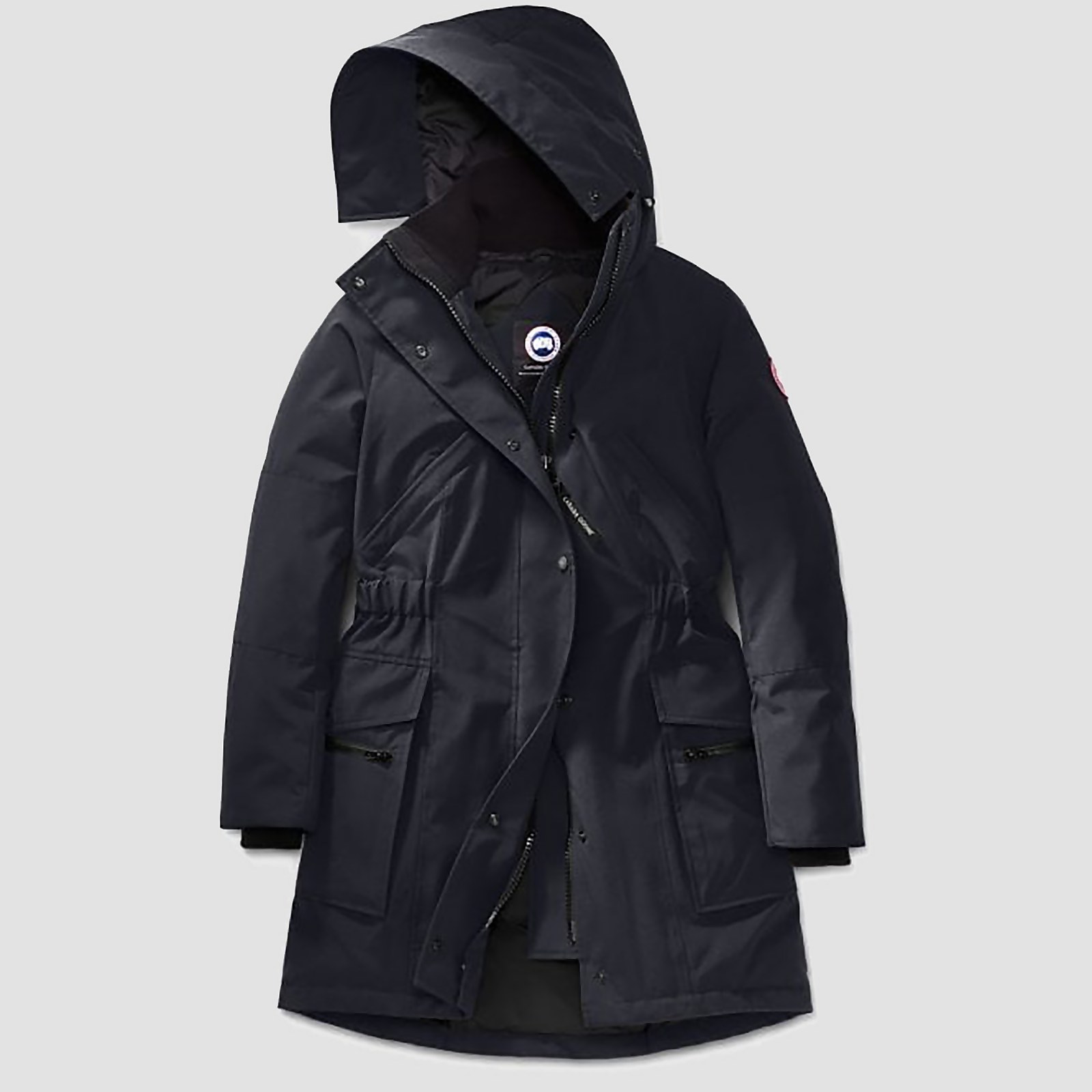 Canada Goose Women s Kinley Parka Marine Coggles
