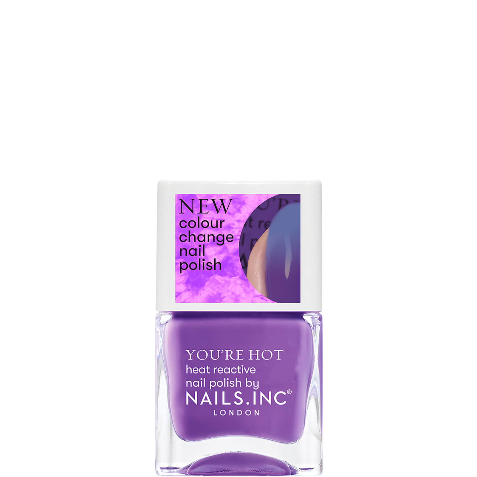 nails inc. Feel The Hotness Thermochromic Polish