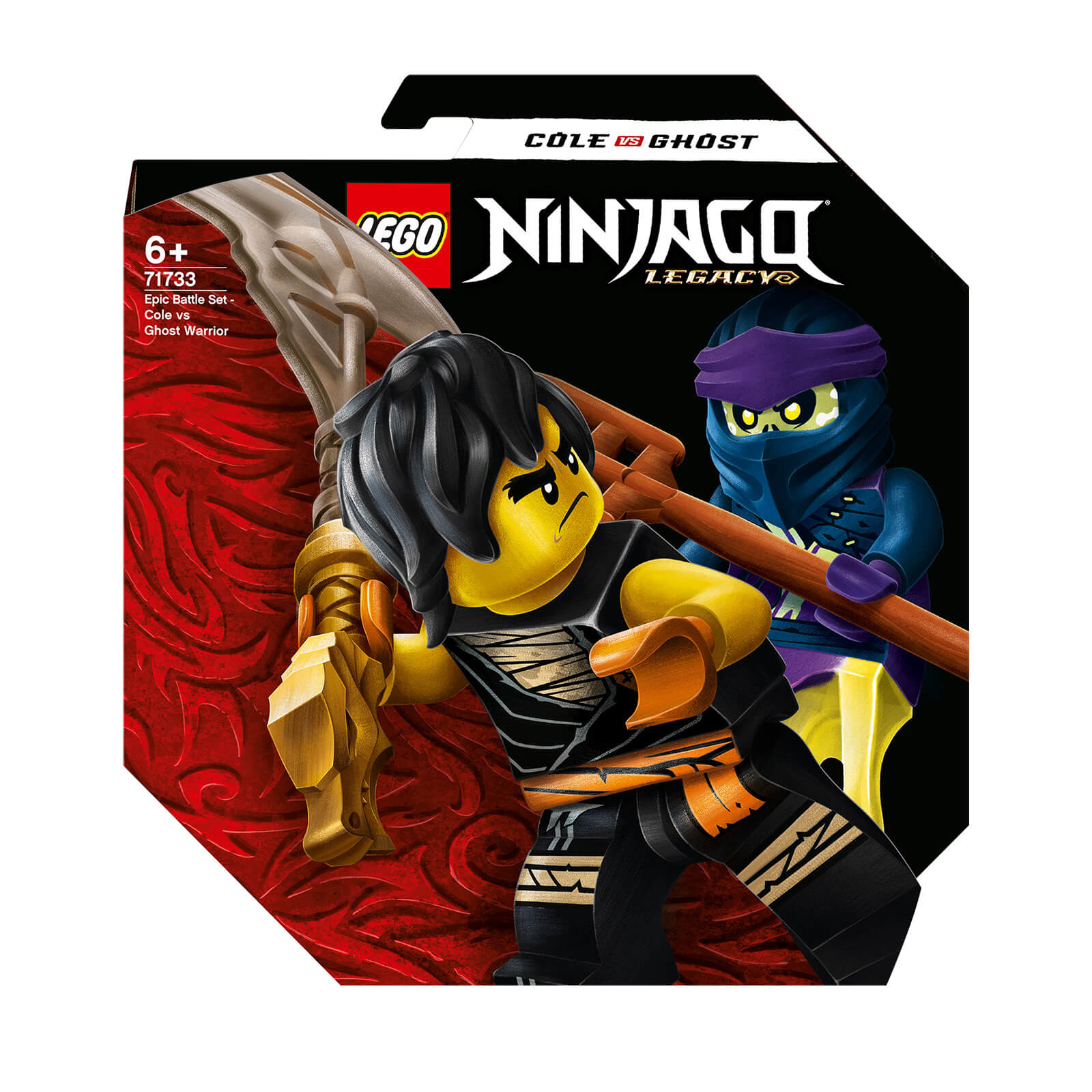 LEGO NINJAGO: Legacy Epic Battle Set Cole vs. Ghost (71733) | Zavvi UK