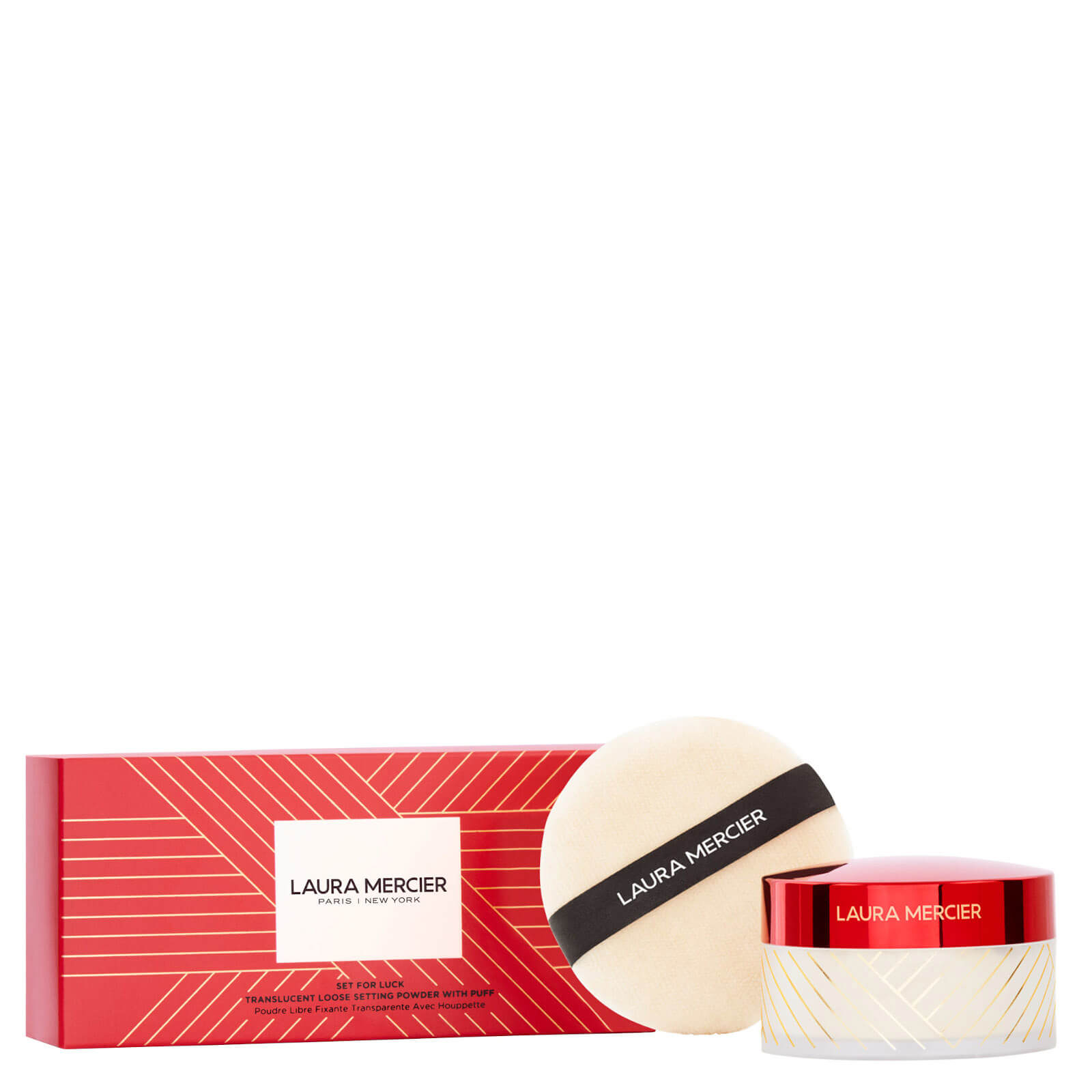 Laura Mercier Set for Luck Translucent Loose Setting Powder with Puff ...