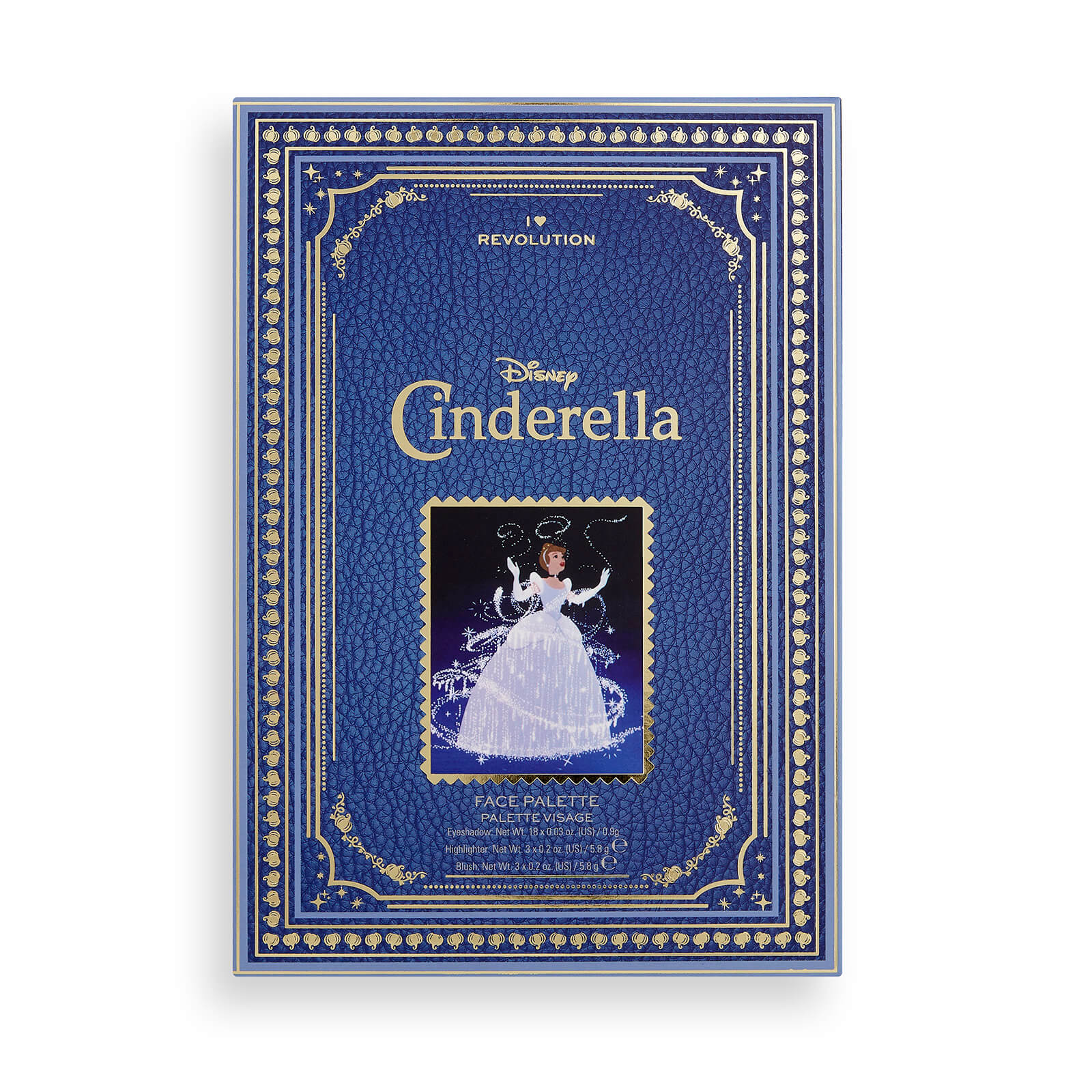 I Heart Revolution X Disney Storybook Palette Cinderella 