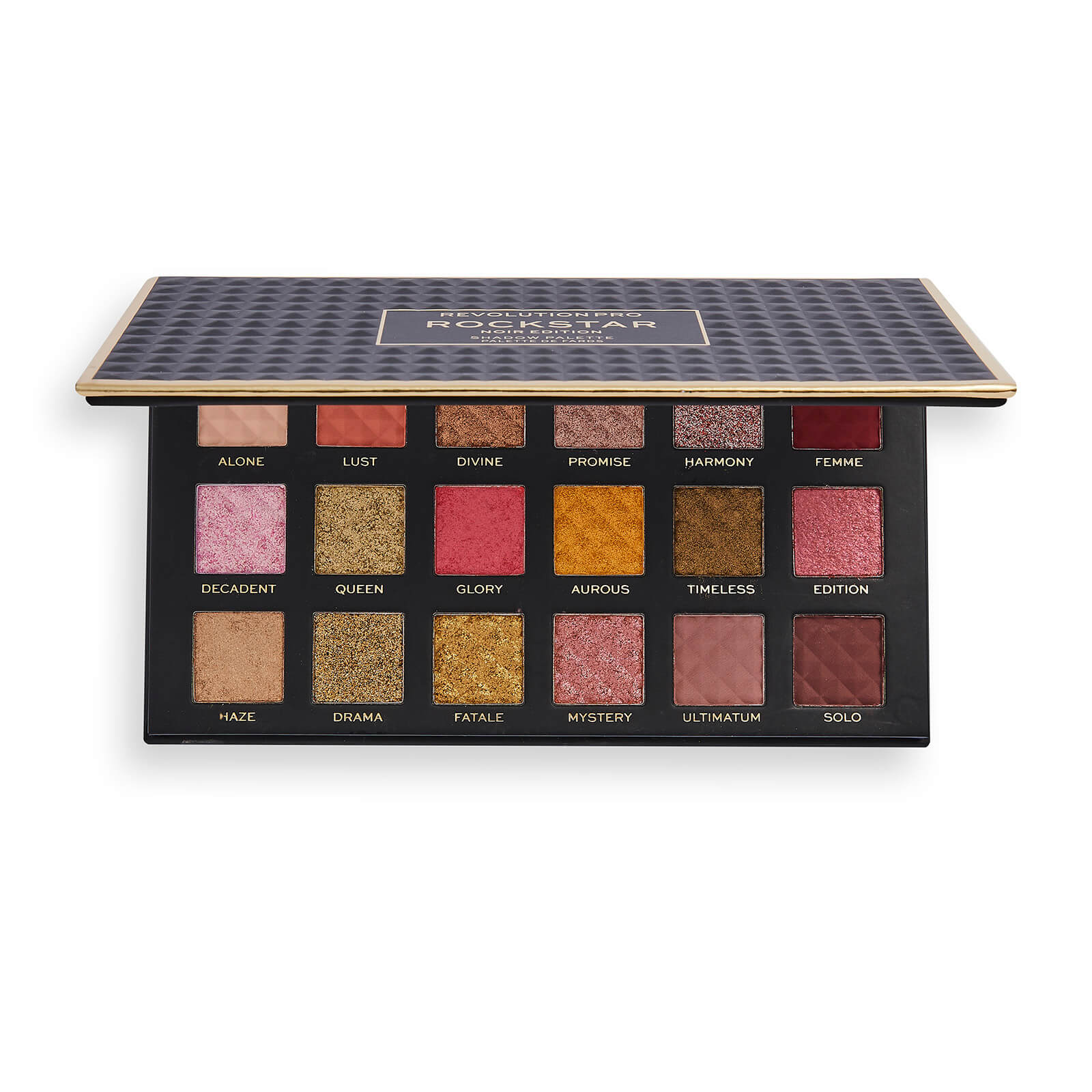 Pack De 5 Ombres à Paupières Revolution Pro - Godets Magnétiques Teintes Burnt - Recharge Neuve