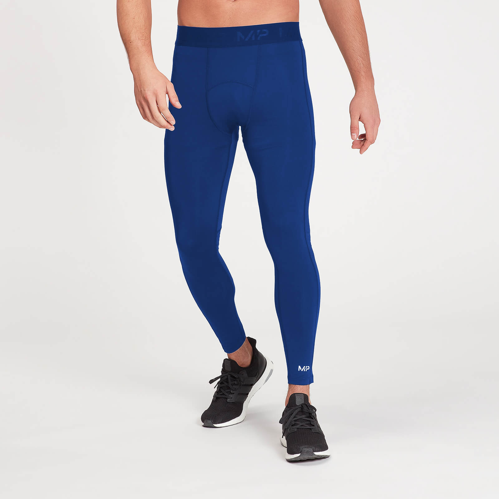 MP Men's Training Baselayer Leggings - Intense Blue - XXS