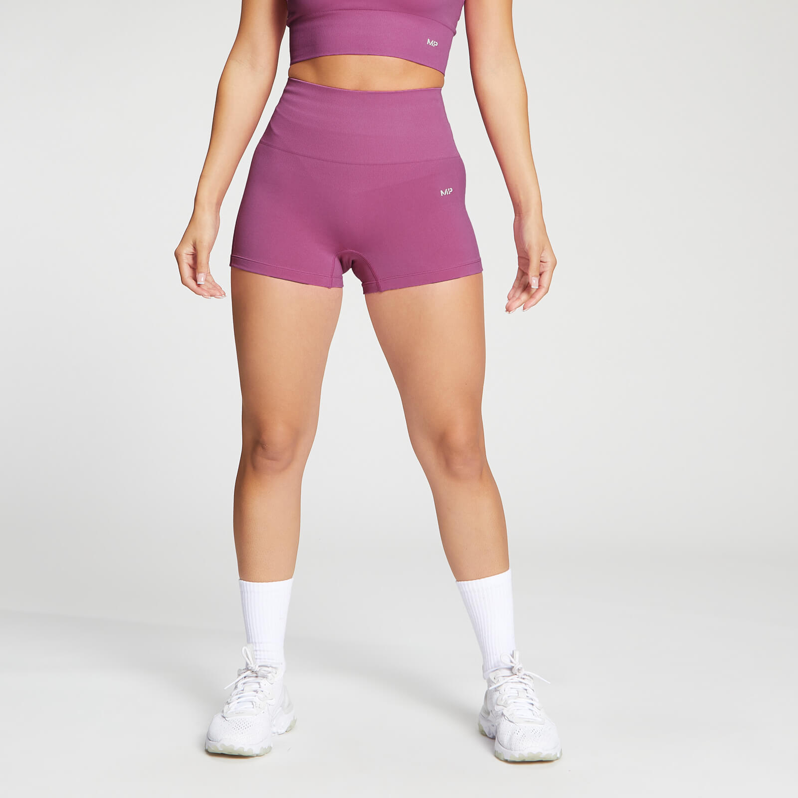 MP Women's Shape Seamless Booty Shorts - Orchid - M