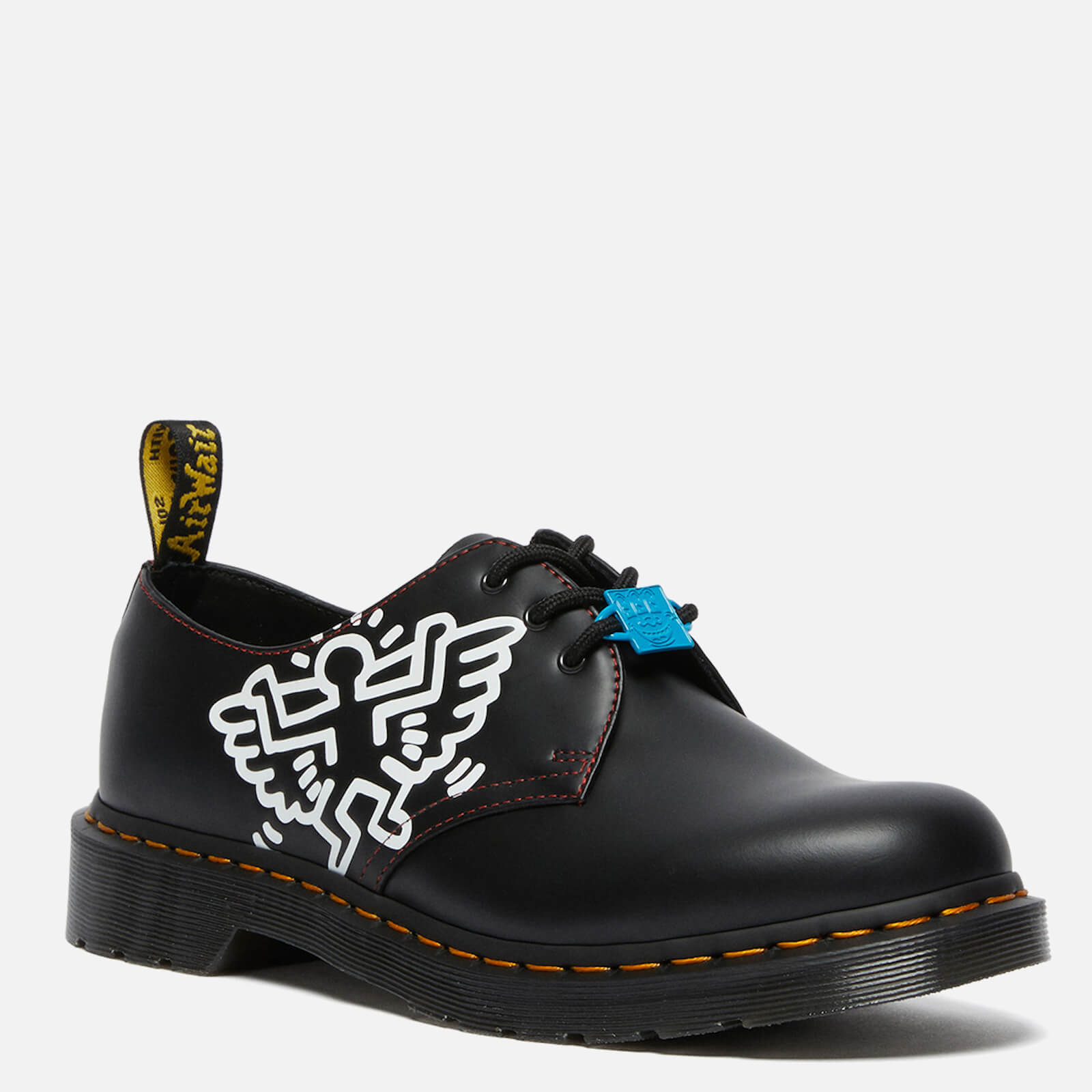 【希少】美品　Dr.Martens Keith Haring　革靴　UK3 希少】美品 Dr.Martens Keith Haring 革靴 UK3 - メルカリ