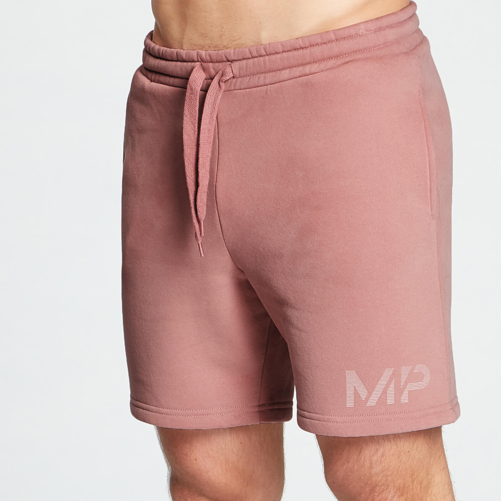 MP Men's Gradient Line Graphic Shorts - Washed Pink - XXS