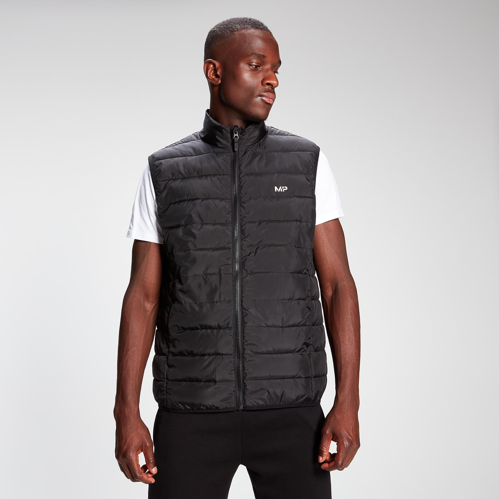 MP Men's Lightweight Gilet - Black - XXS