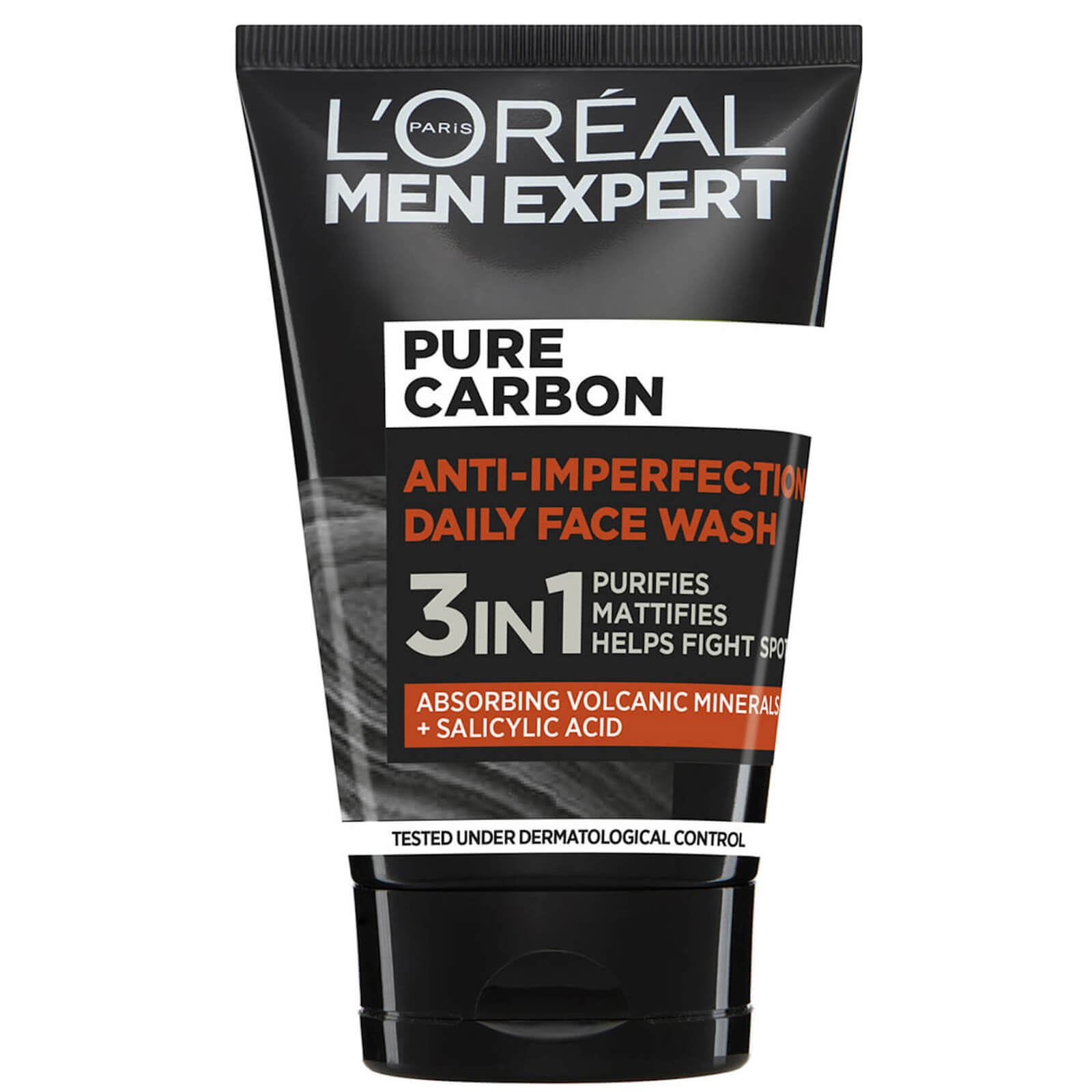 L'Oréal Paris Men Expert Carbono Puro 3 en 1 Lavado Facial Diario 100ml