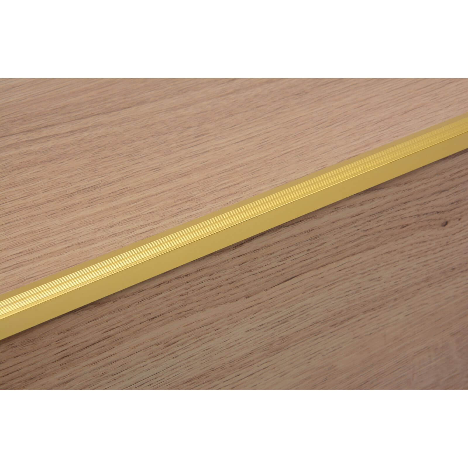 Vitrex Cover Strip Stepped Laminate Floor Edge - Gold 1800mm