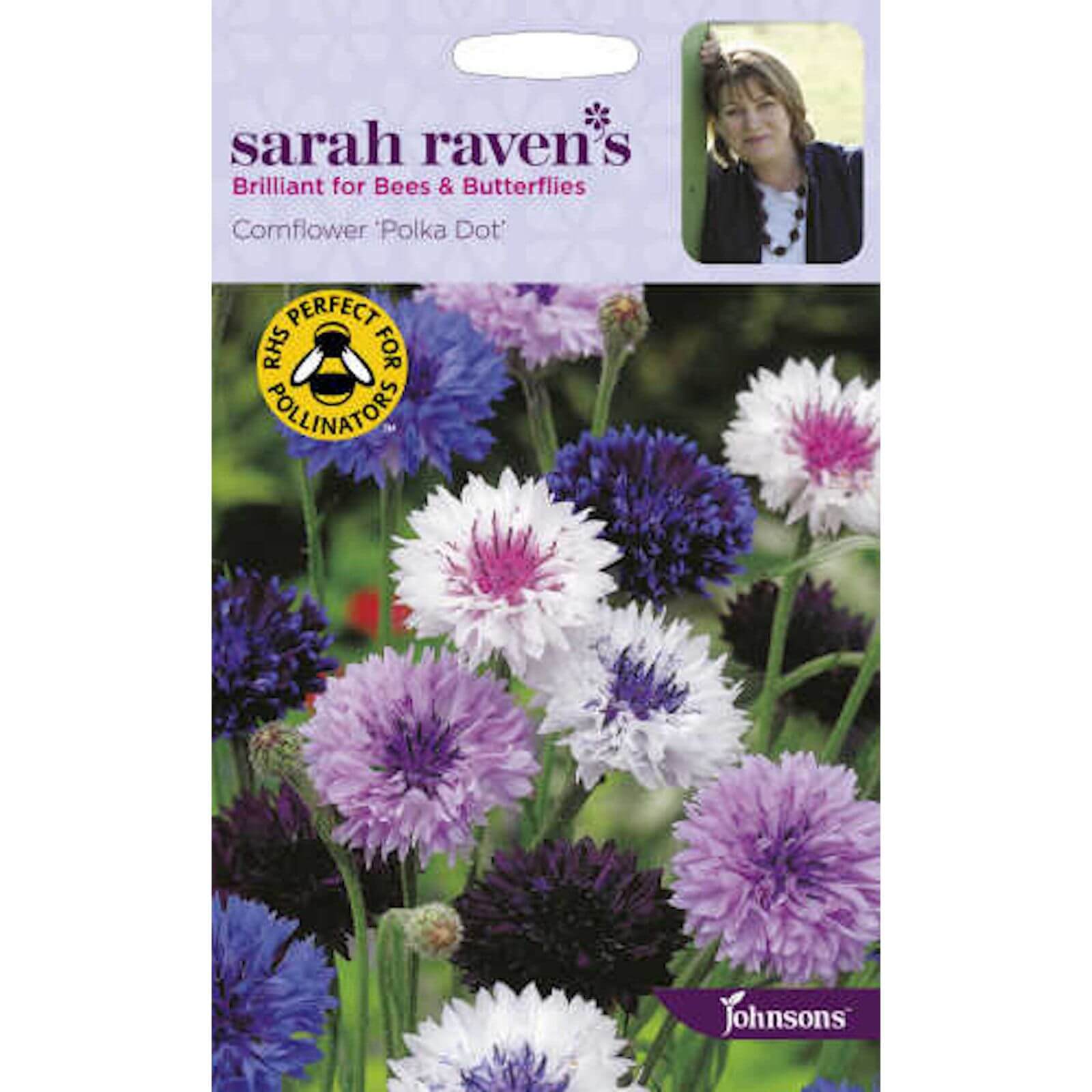Sarah Ravens Cornflower Polka Dot Seeds