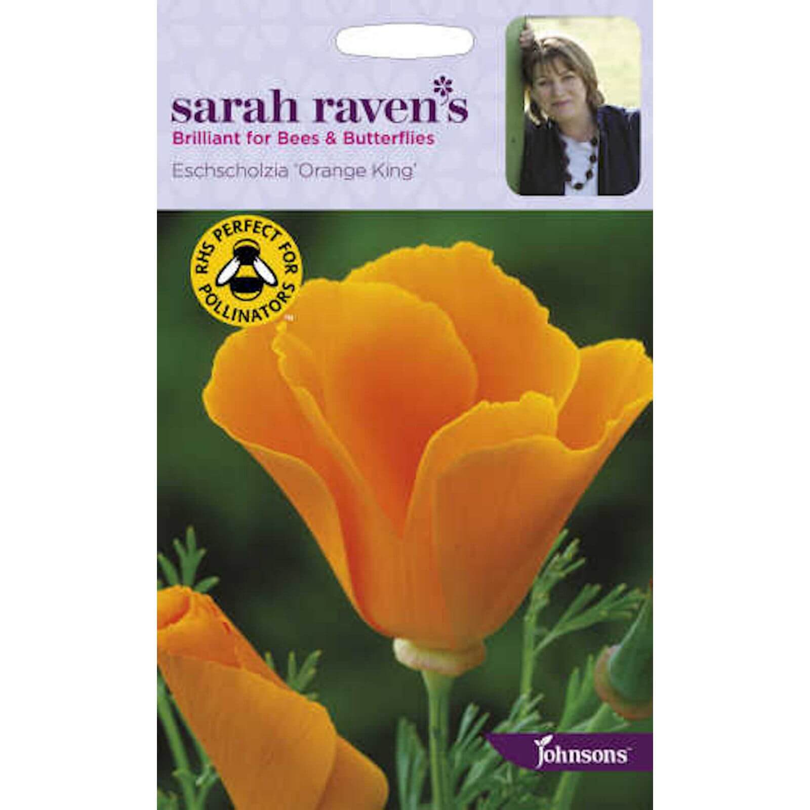 Sarah Ravens Eschscholzia Orange King Seeds