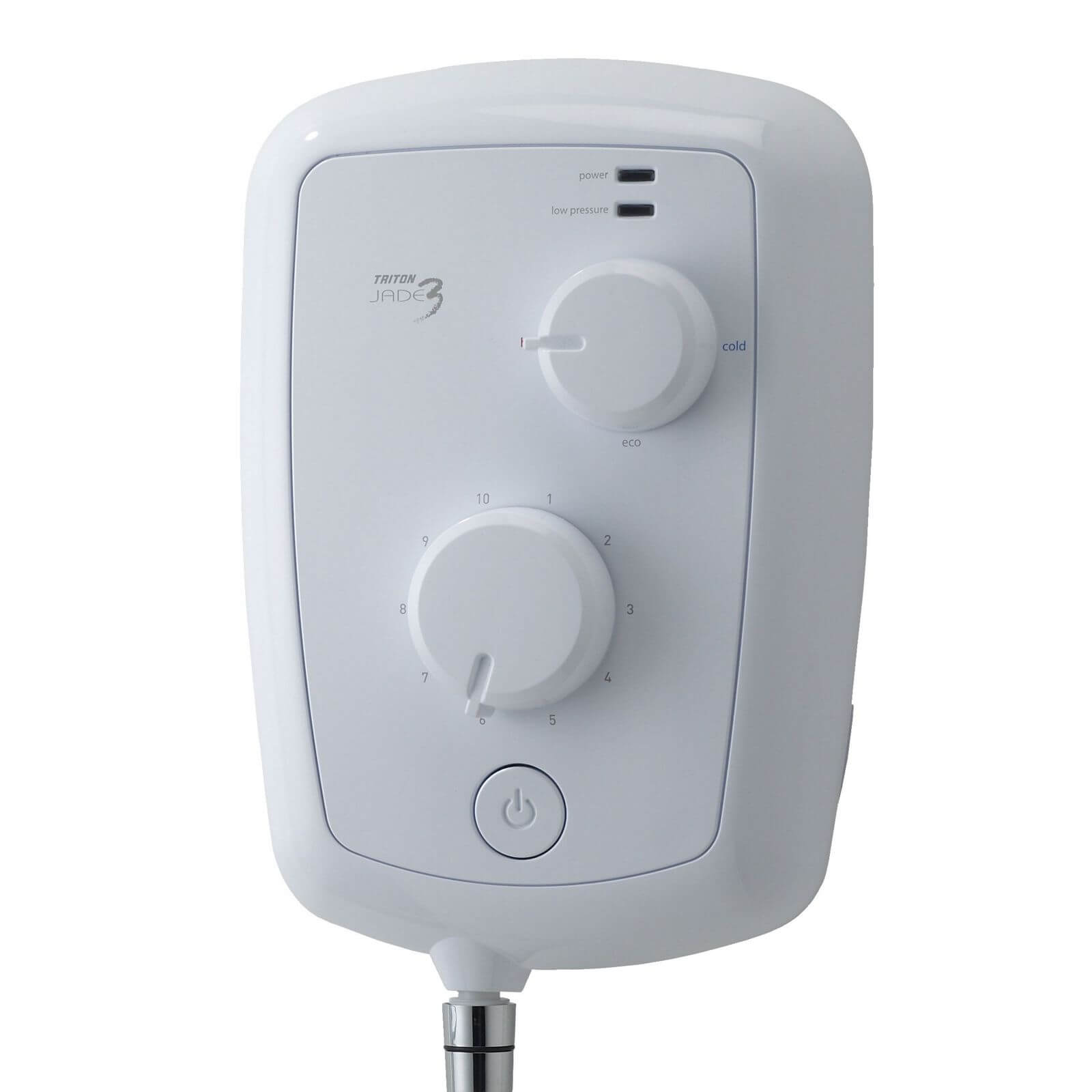 Triton Jade 3 9.5kW Shower Electric Shower - White