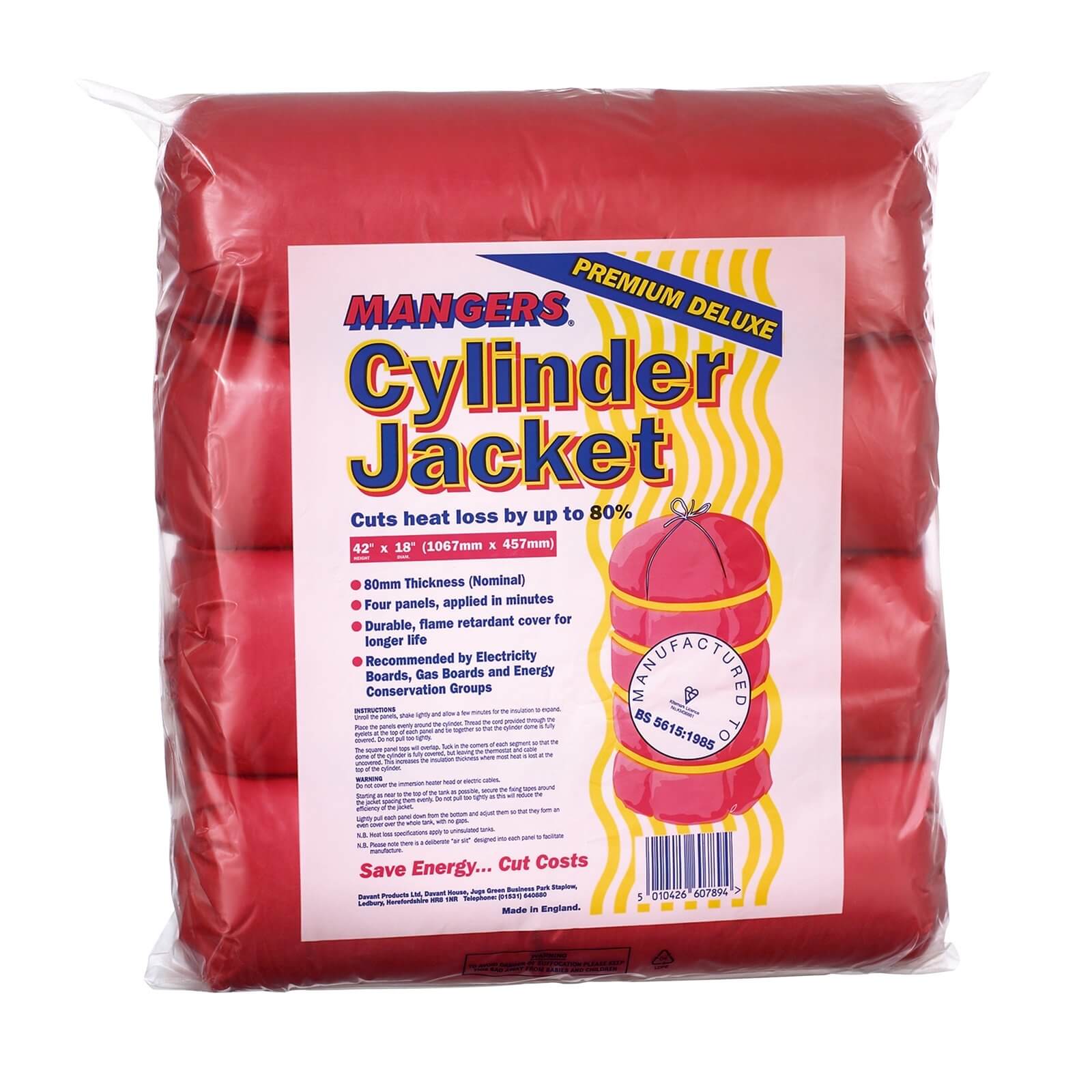 Cylinder Jacket - 42 x 18in