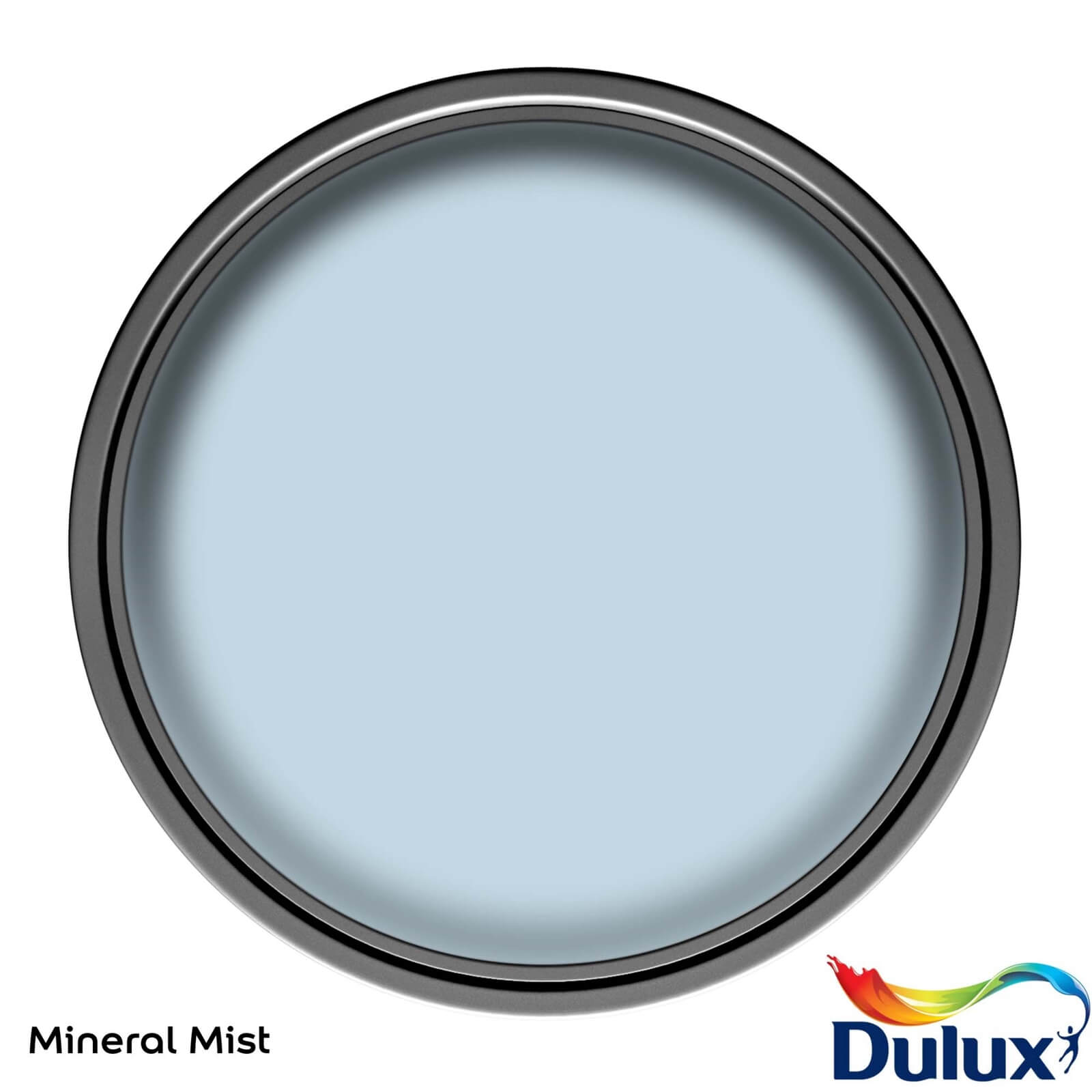 Dulux Easycare Bathroom Soft Sheen Paint Mineral Mist Blue - 2.5L