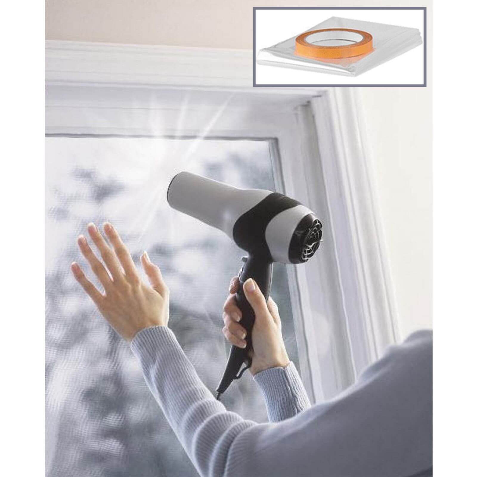 Stormguard Secondary Glazing Film Draught Excluder