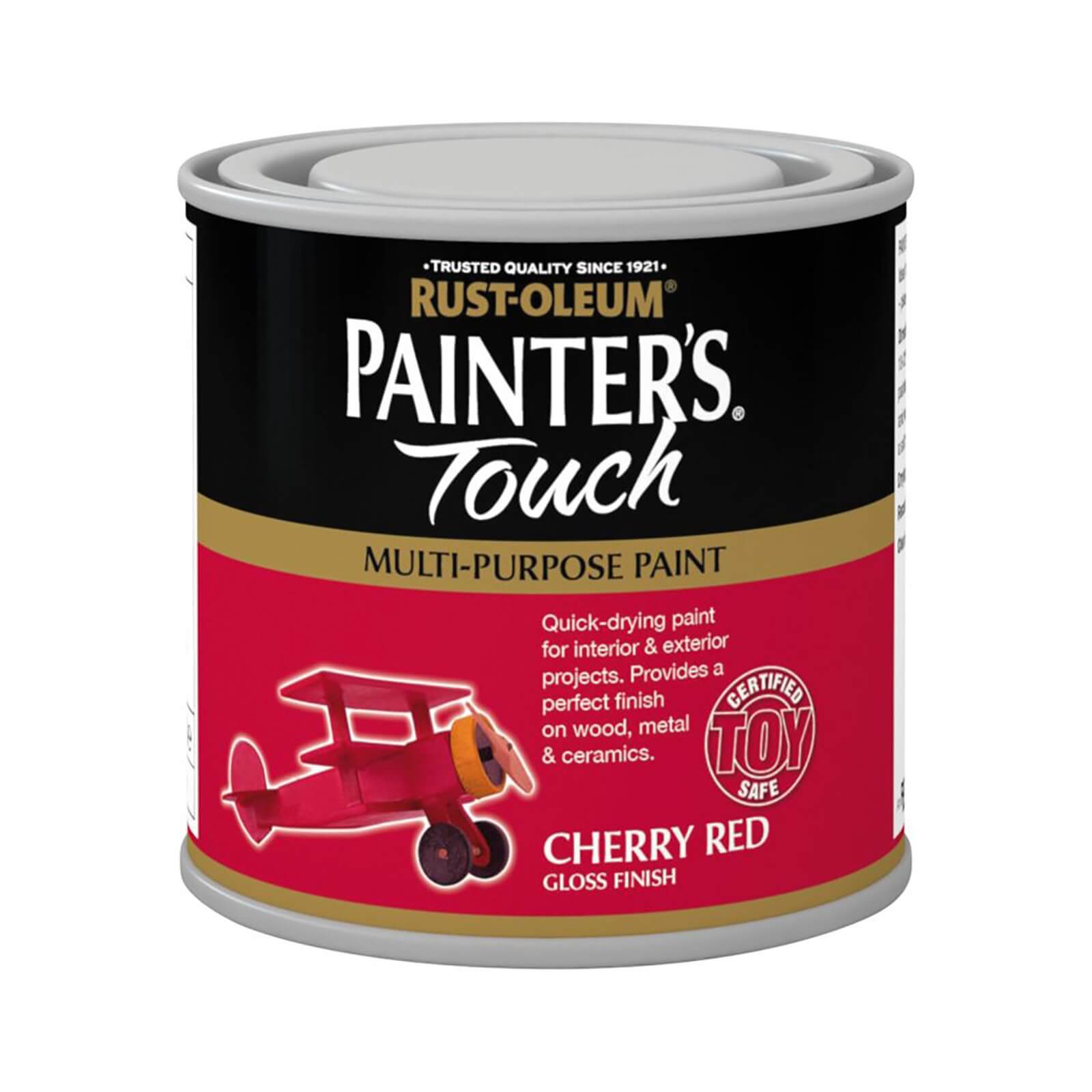 Rust-Oleum Painter's Touch Multi-Purpose Gloss Paint Cherry Red - 250ml