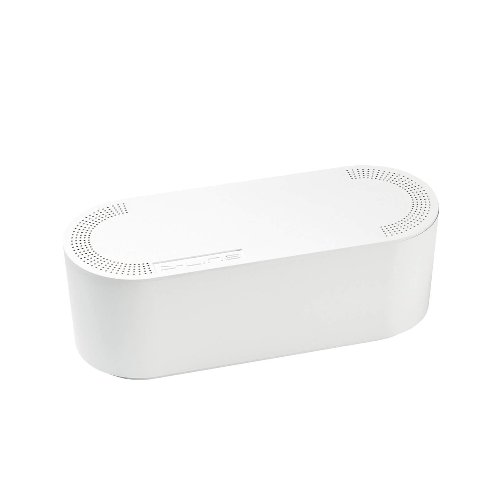 D-Line Cable Tidy Unit Small White