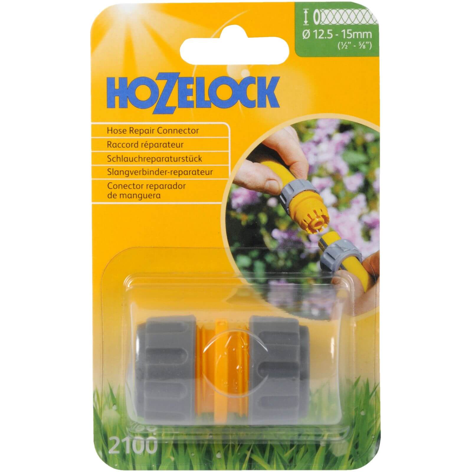 Hozelock Hose Repair Connector - 12.5mm