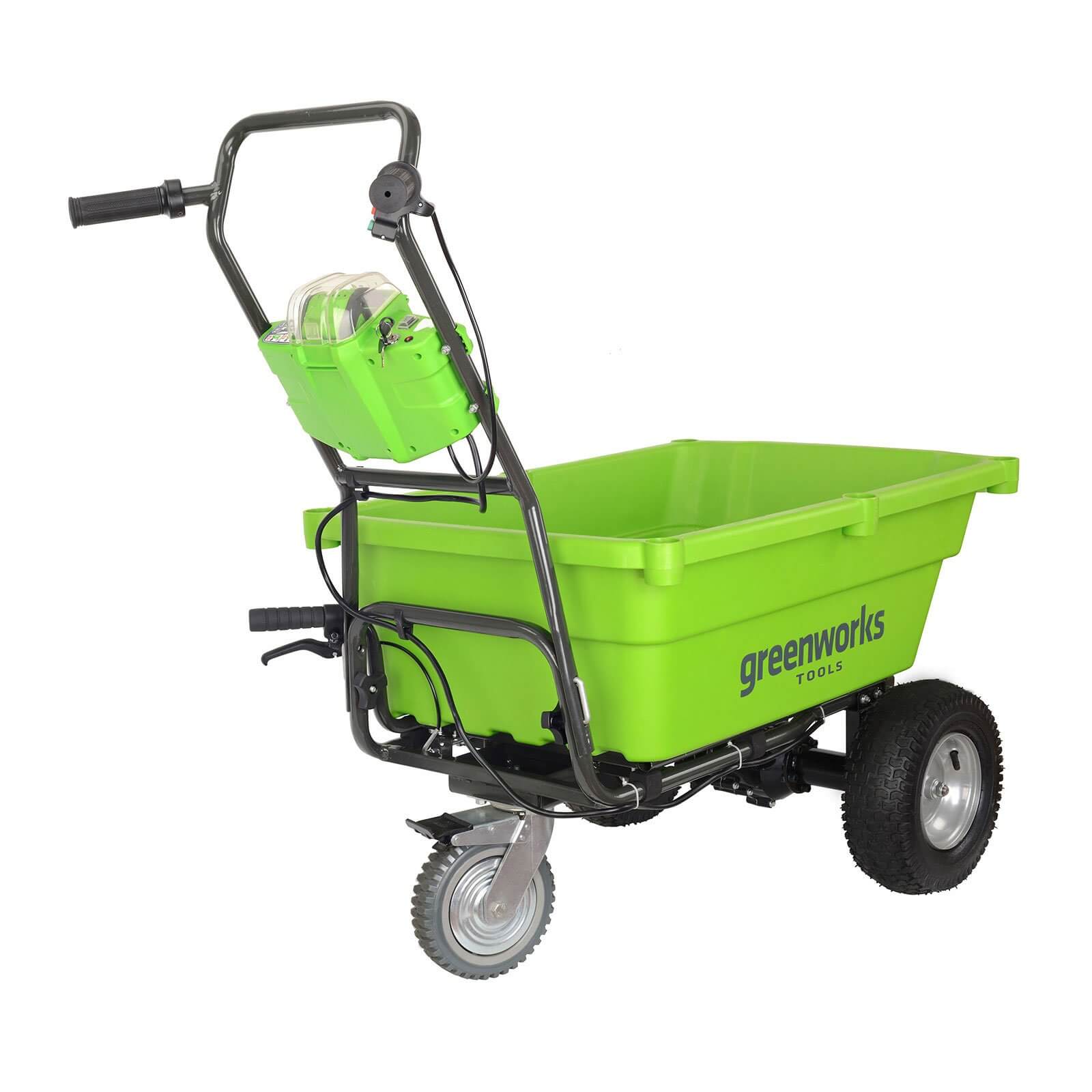 Greenworks 100kg 40V Self-Propelled Garden Cart