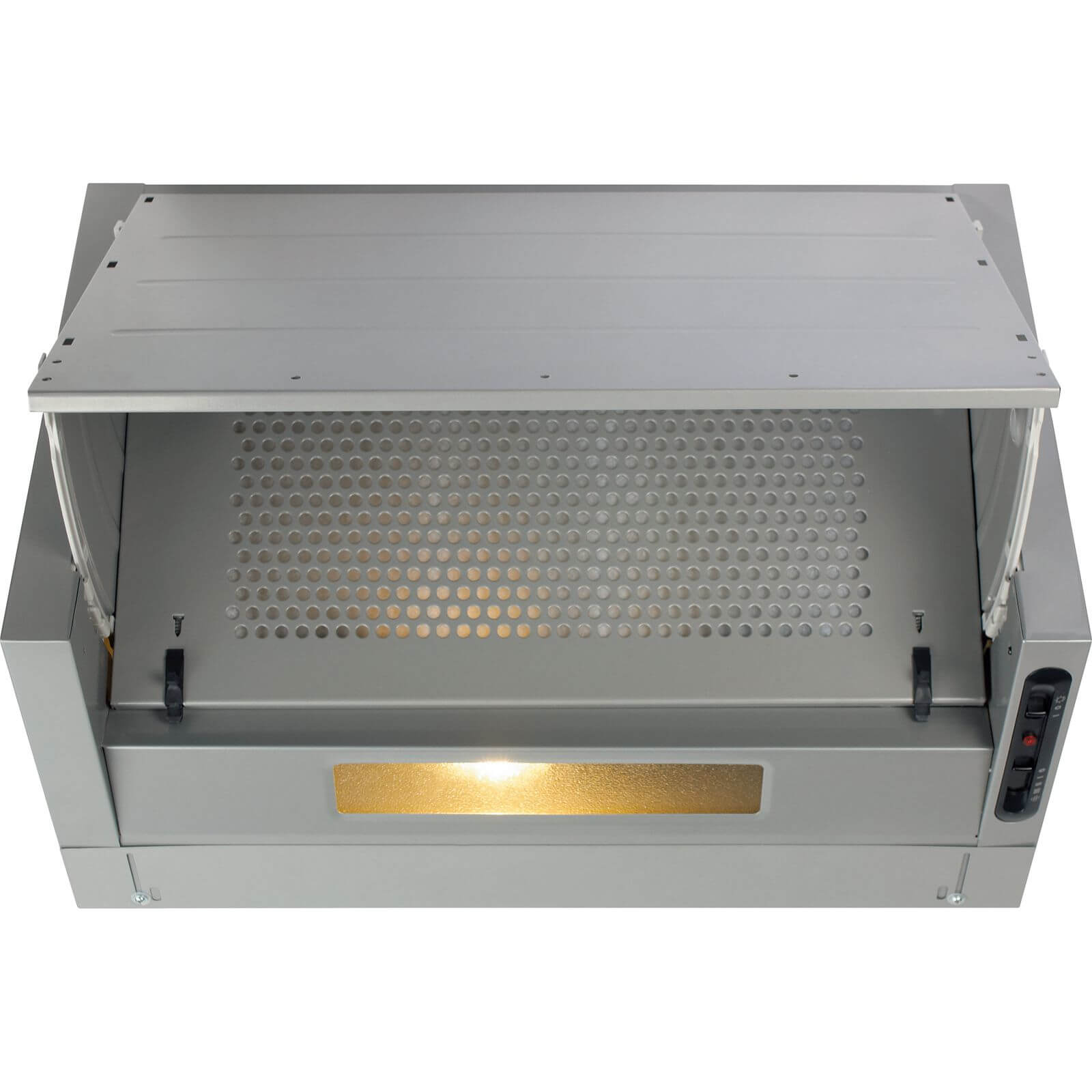 CDA EIN60FSI Integrated Cooker Hood - 60cm - Silver