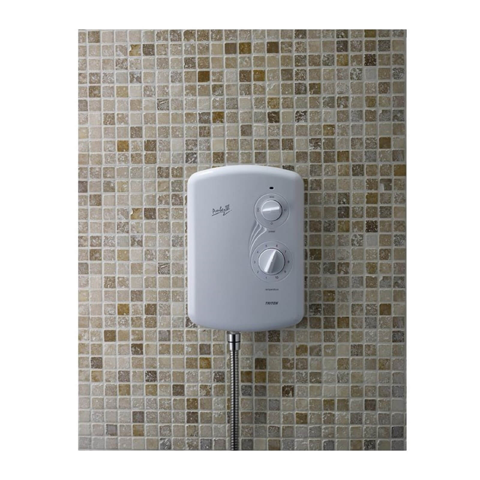 Triton Amber 3 8.5kW Electric Shower - White