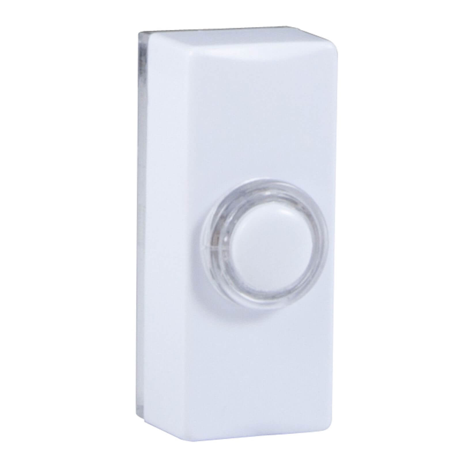 Wired 7730 Lighted Bell Push White