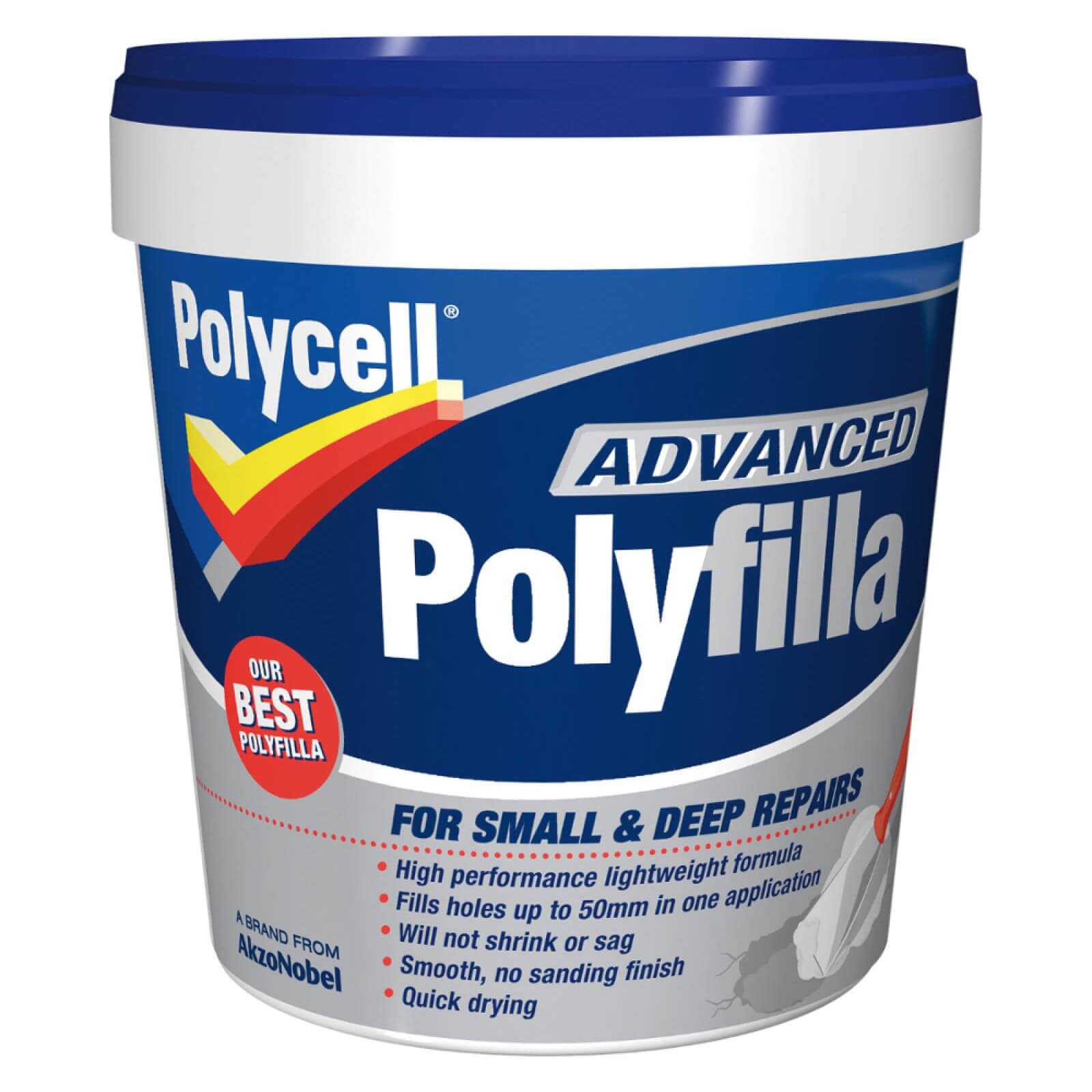 Polycell Advanced Polyfilla - 600ml