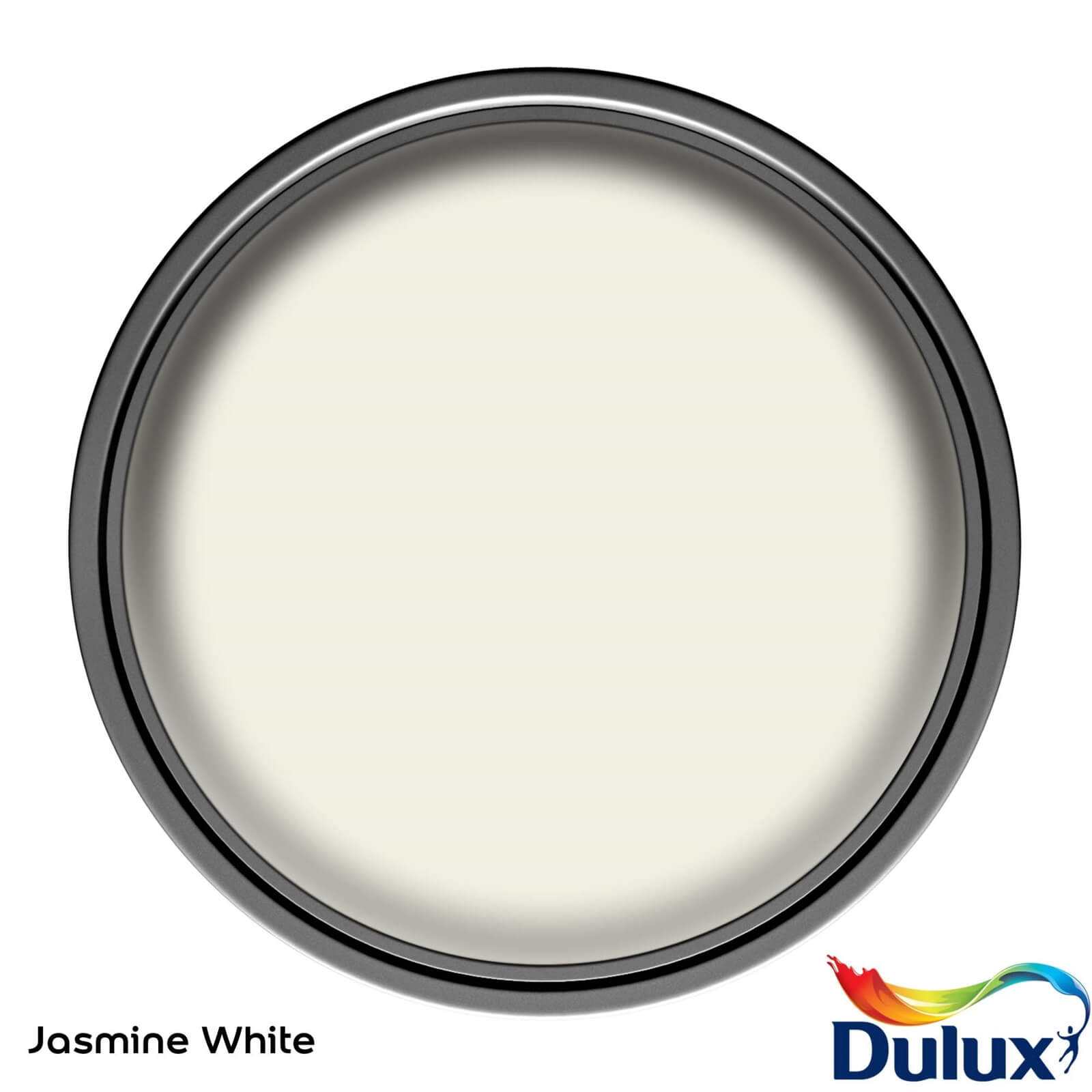Dulux Once Satinwood Paint  Jasmine White - 750ml