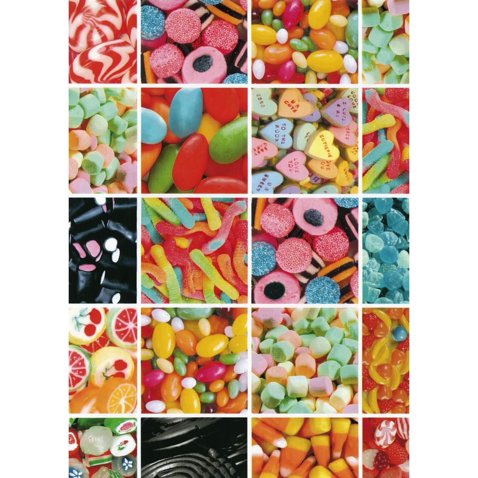 Fablon Sticky Back Plastic - Sweets - 450mm x 2m