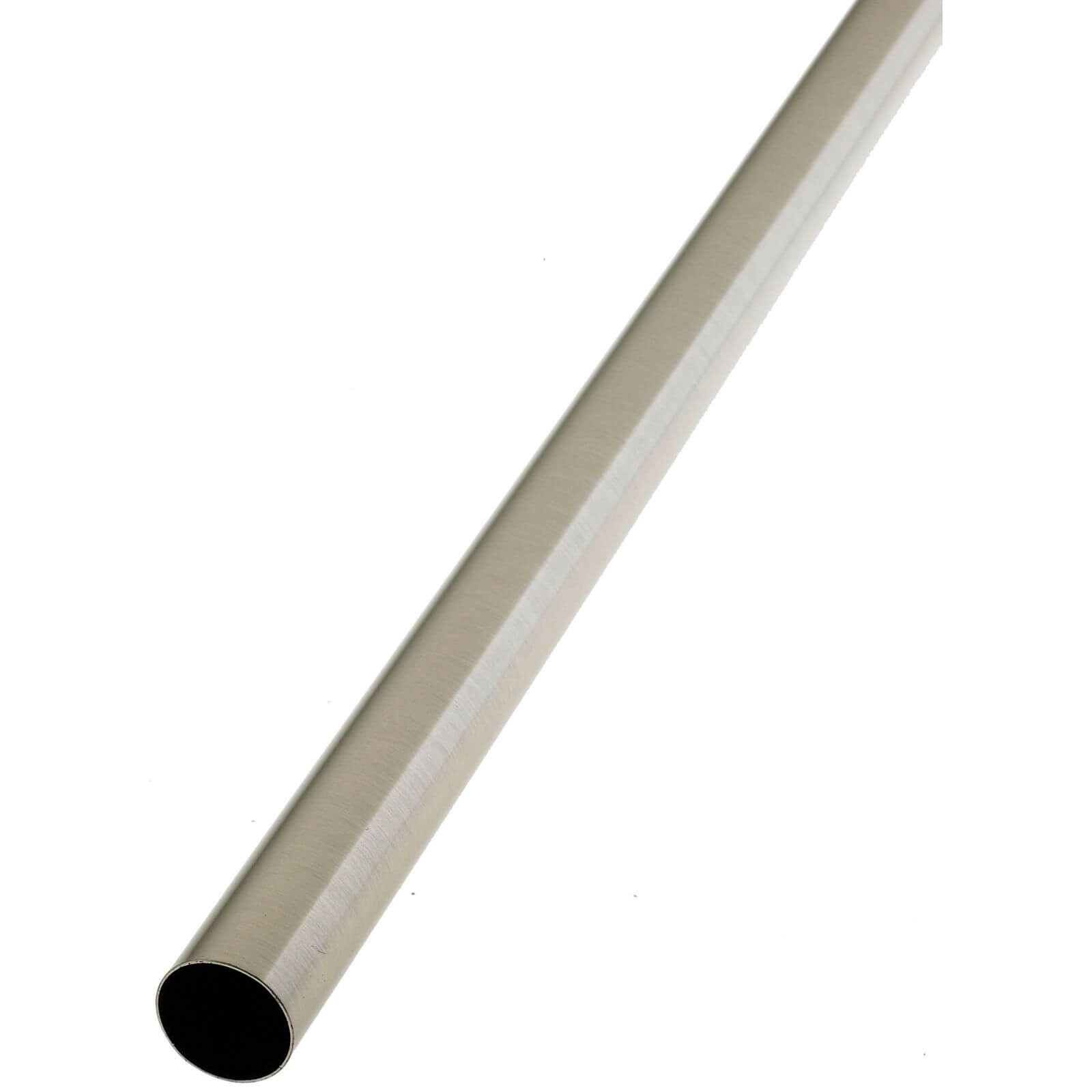 Rothley Steel Tube - Brushed Nickel - 25mm x 2.44m