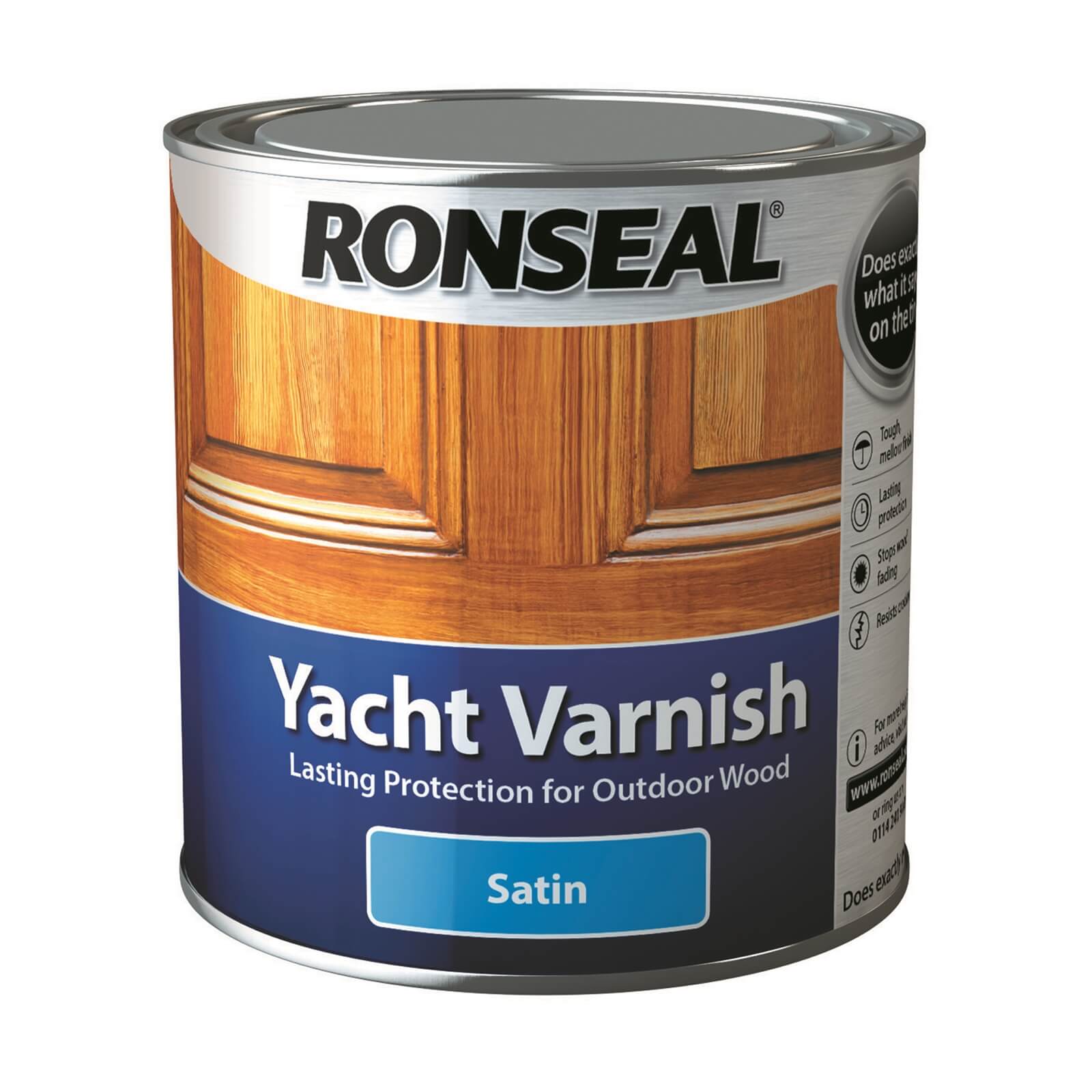Ronseal Yacht Varnish Satin - 2.5L