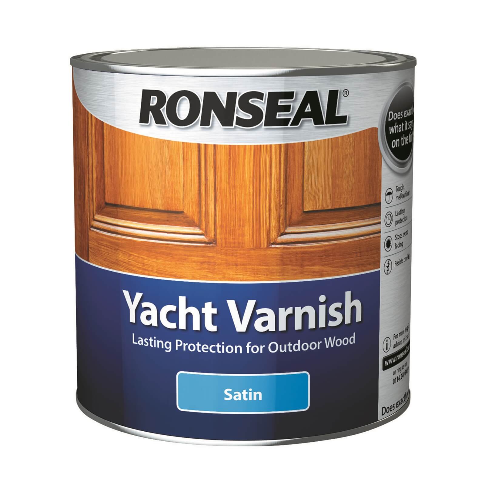 Ronseal Yacht Varnish Satin - 1L