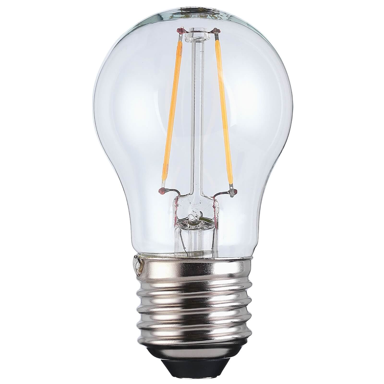 LED Filament Mini Globe ES 2.5W Light Bulb