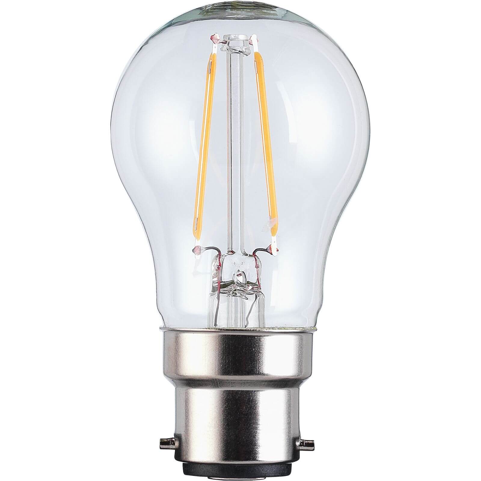 LED Filament Mini Globe BC 2.5W Light Bulb