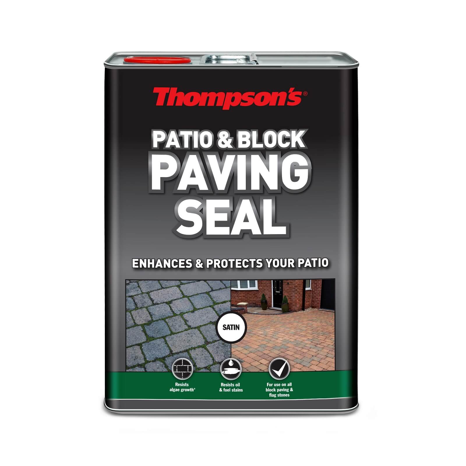 Thompson's Patio And Block Paving Seal - Satin - 5L