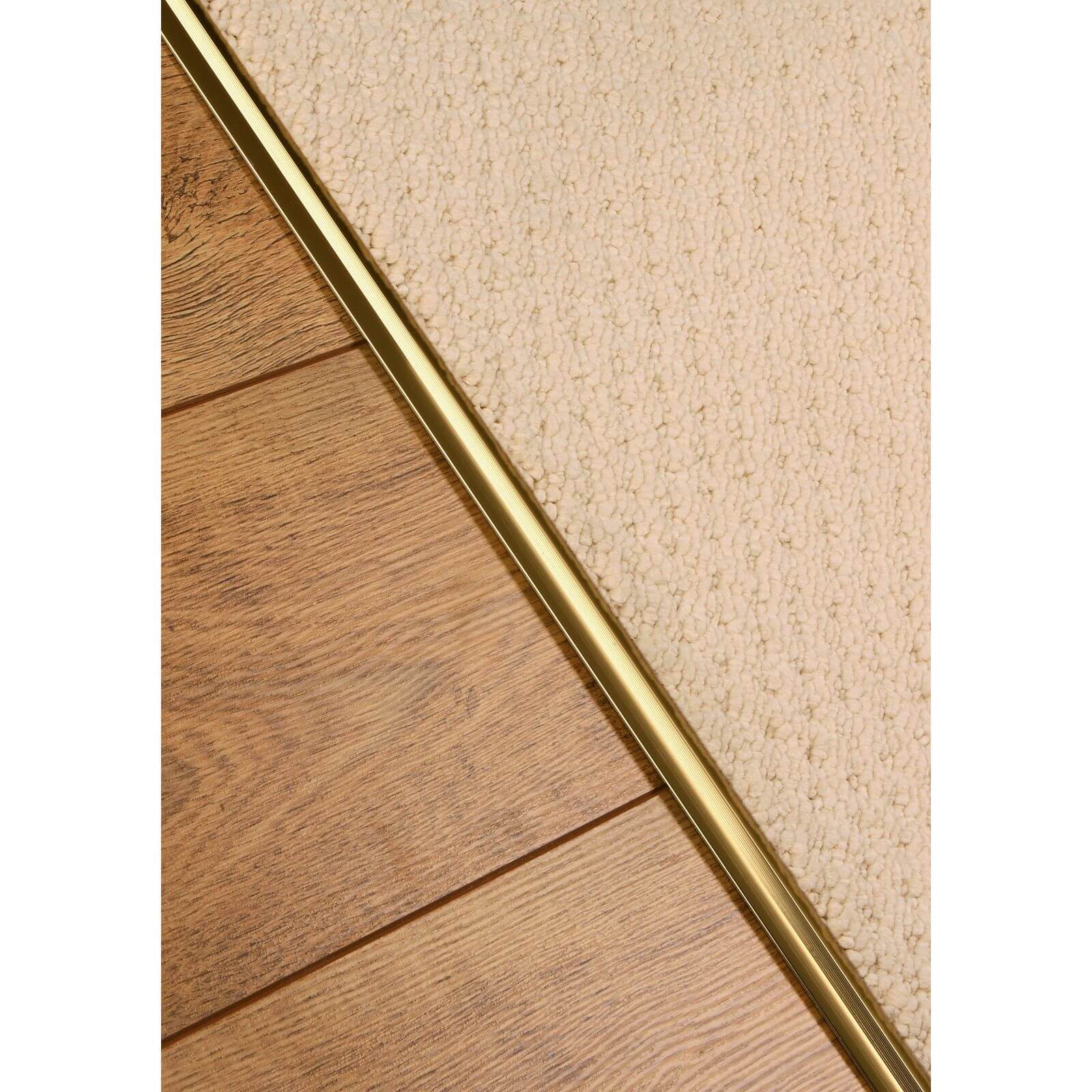 Vitrex Cover Strip - Carpet to Ceramic - Gold - 0.9m