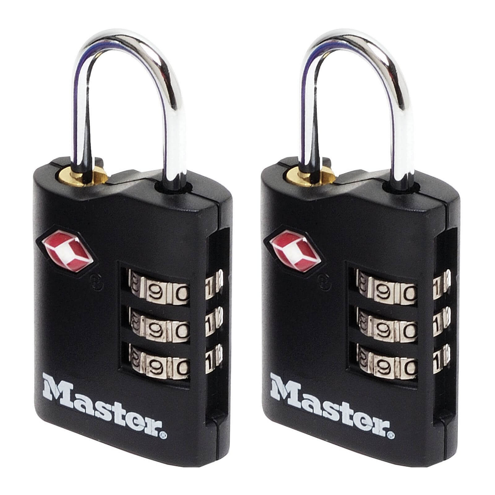 Master Lock TSA Certified Padlocks - 30mm - 2 Pack
