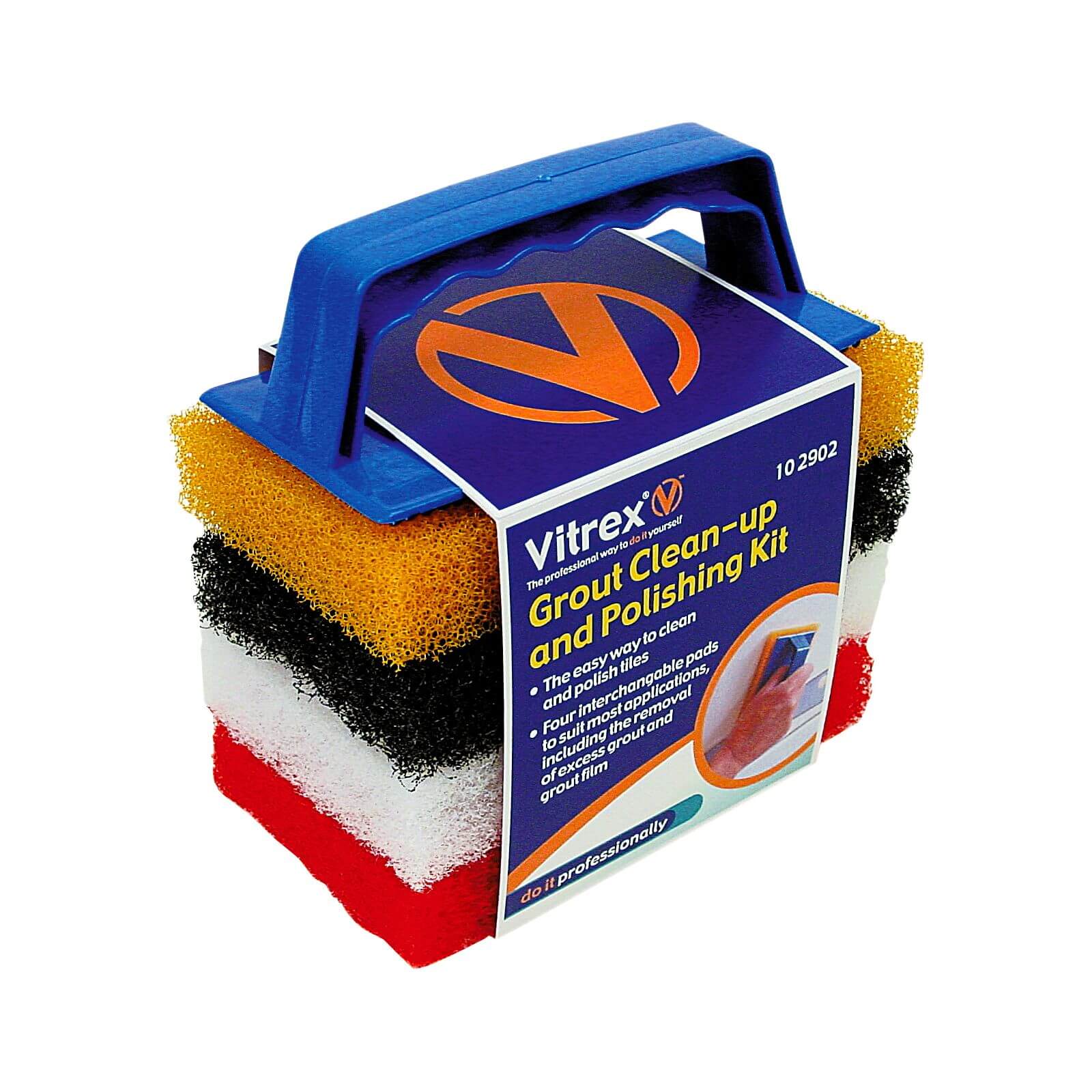 Vitrex Grout Clean-Up And Polishing Kit