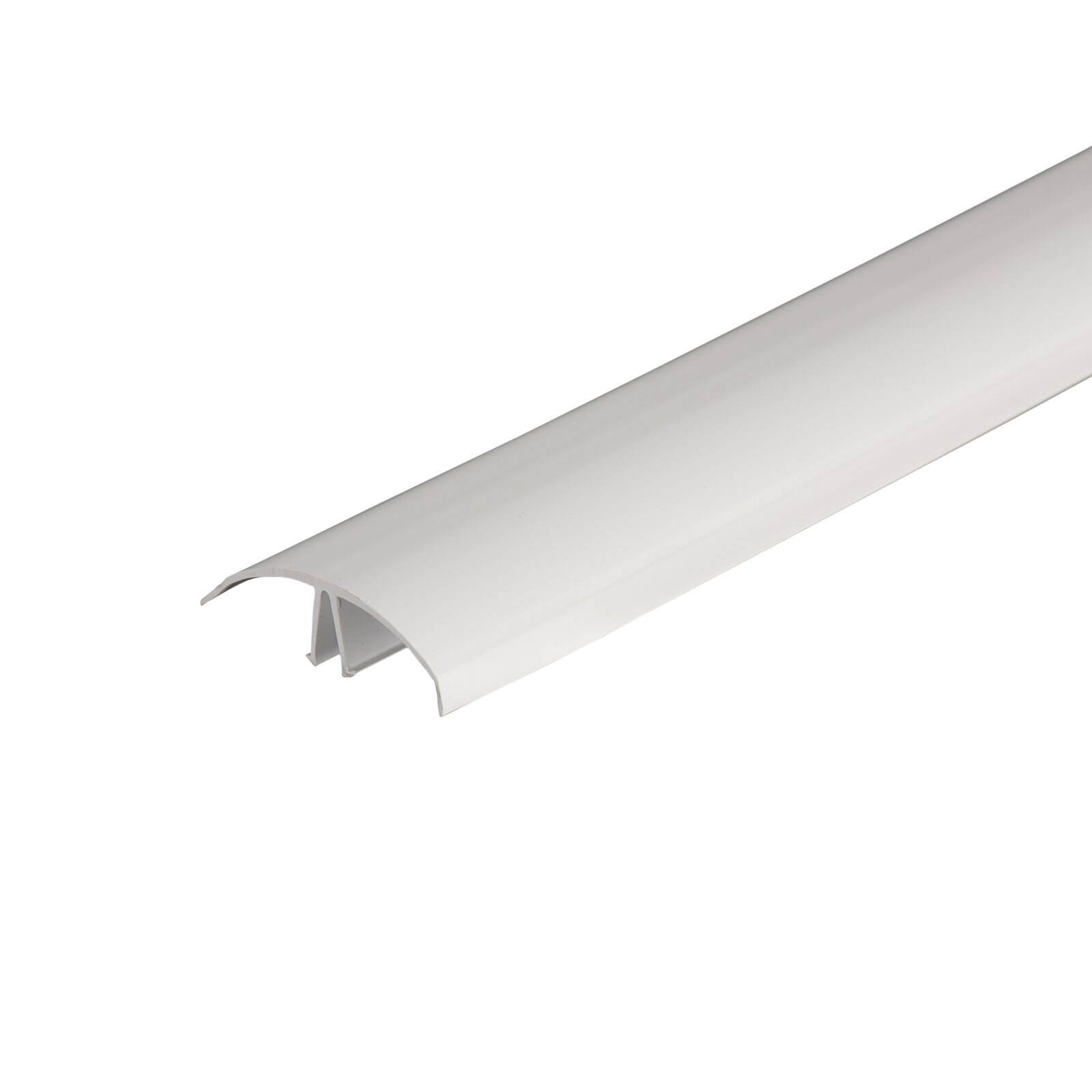 Corotherm Glazing Bar Cap 3m White