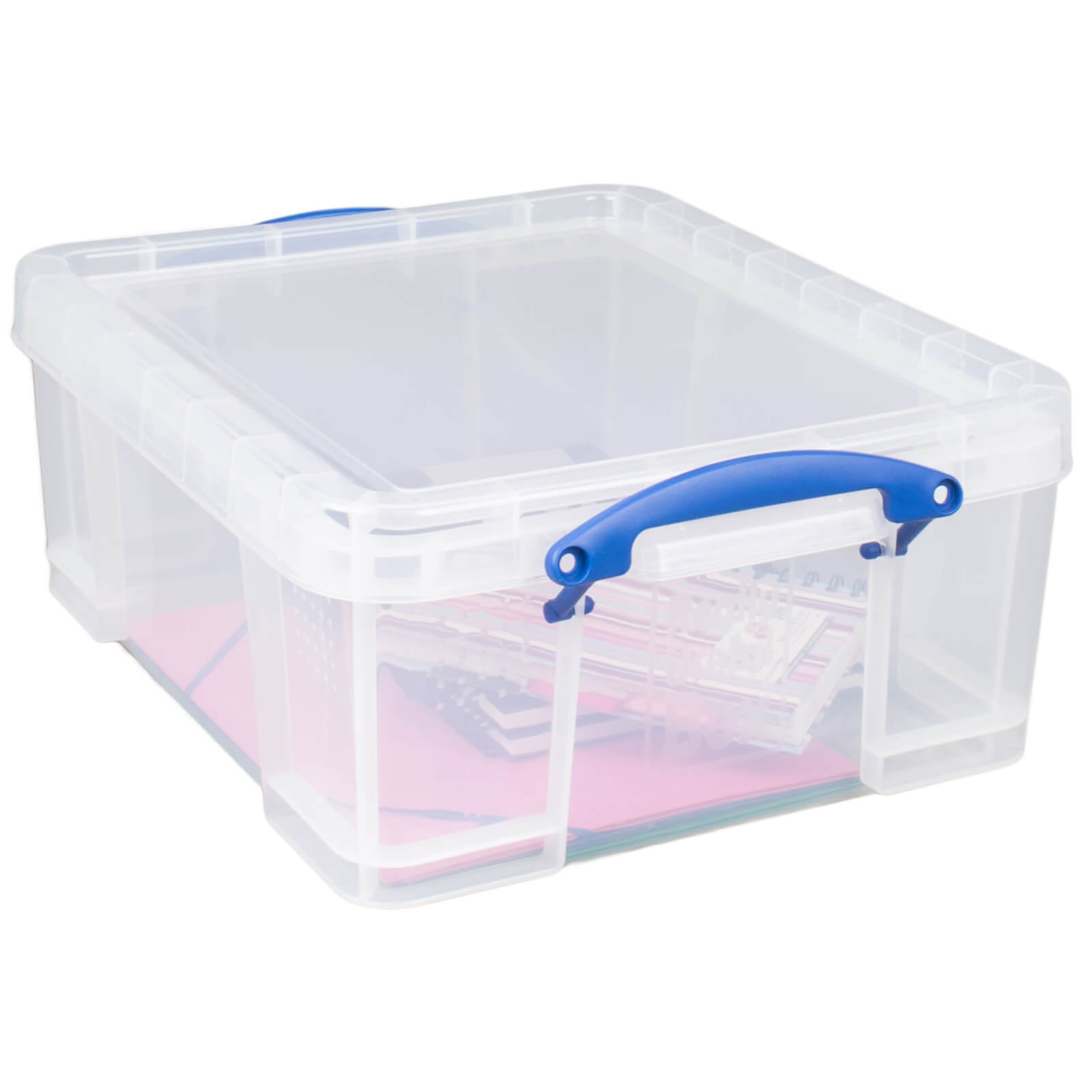 Really Useful Storage Box - Clear - 18L