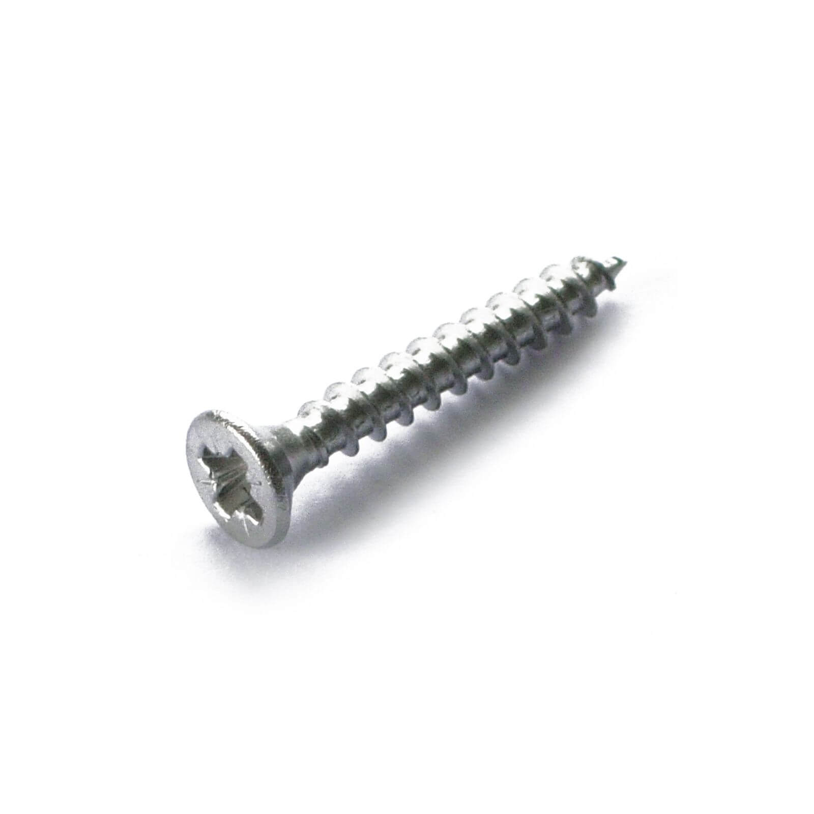 Single Thread Screw - Stainless Steel - 3.5 x 25mm - 25 Pack