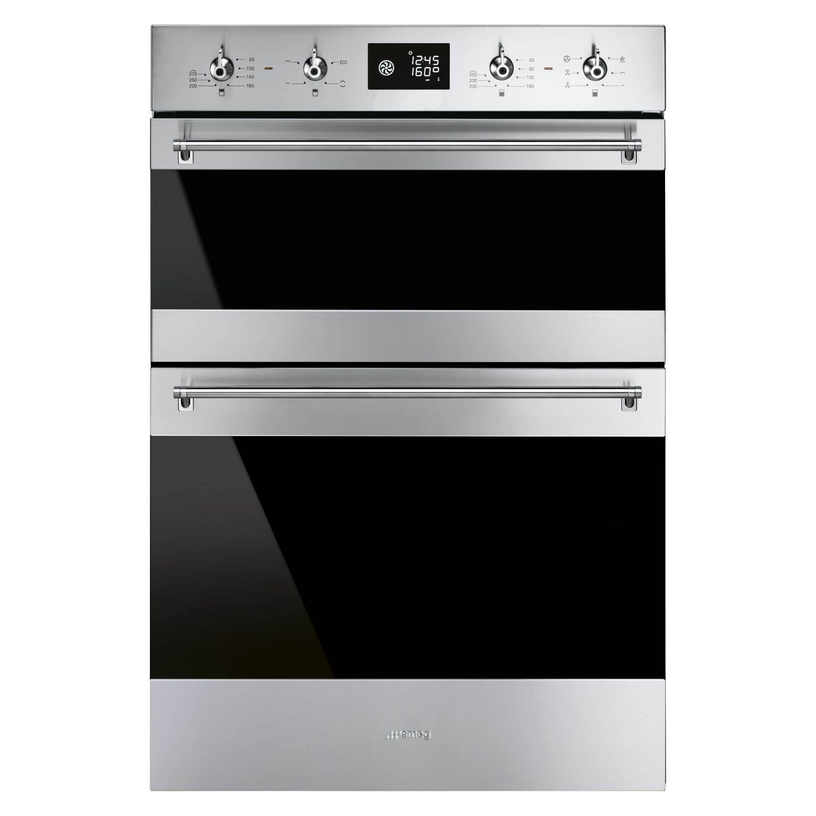 Smeg DOSF6390X 60cm Classic Built-in Double Electric Oven - Stainless Steel