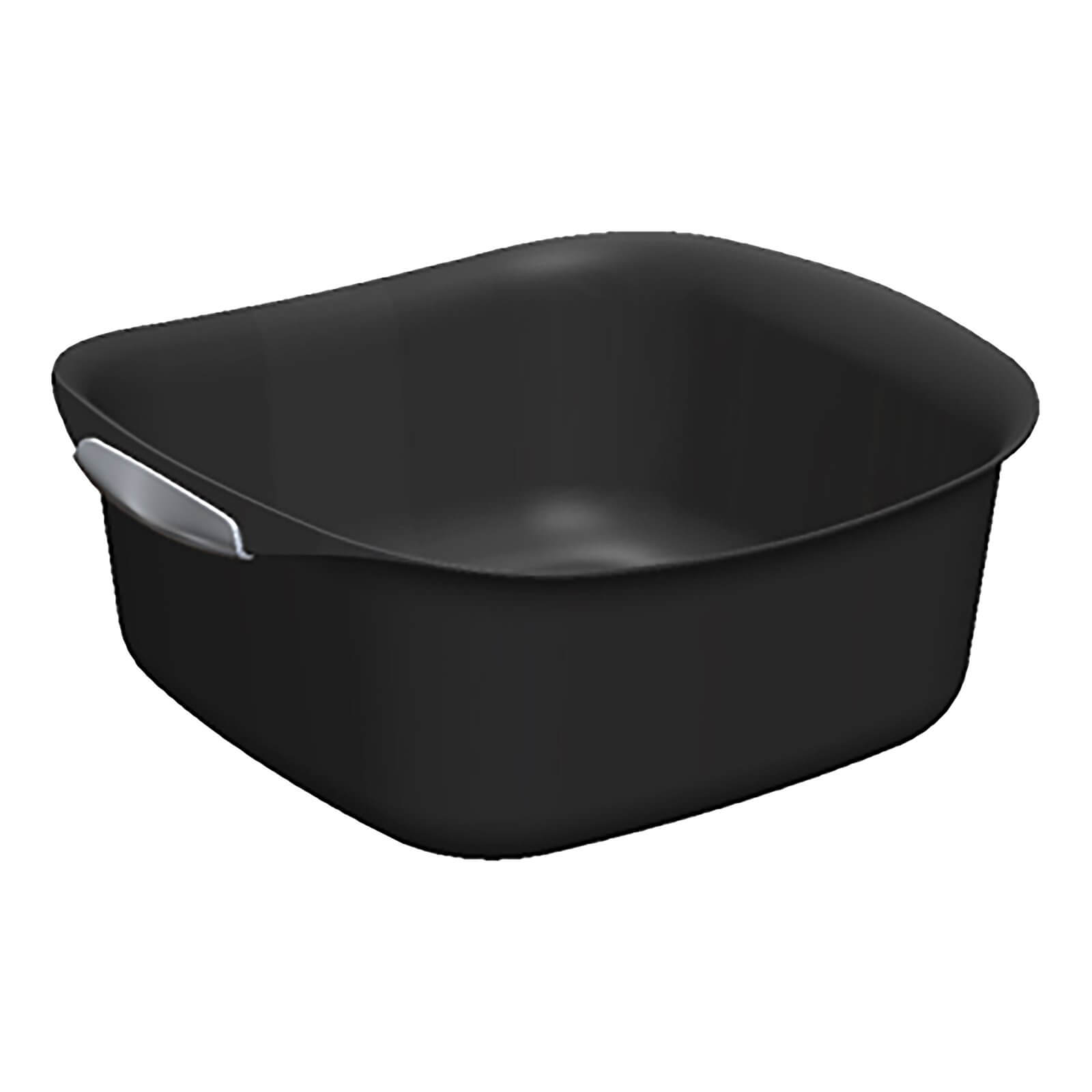 Curver Urban Plastic Rectangle Kitchen Bowl Black 8L